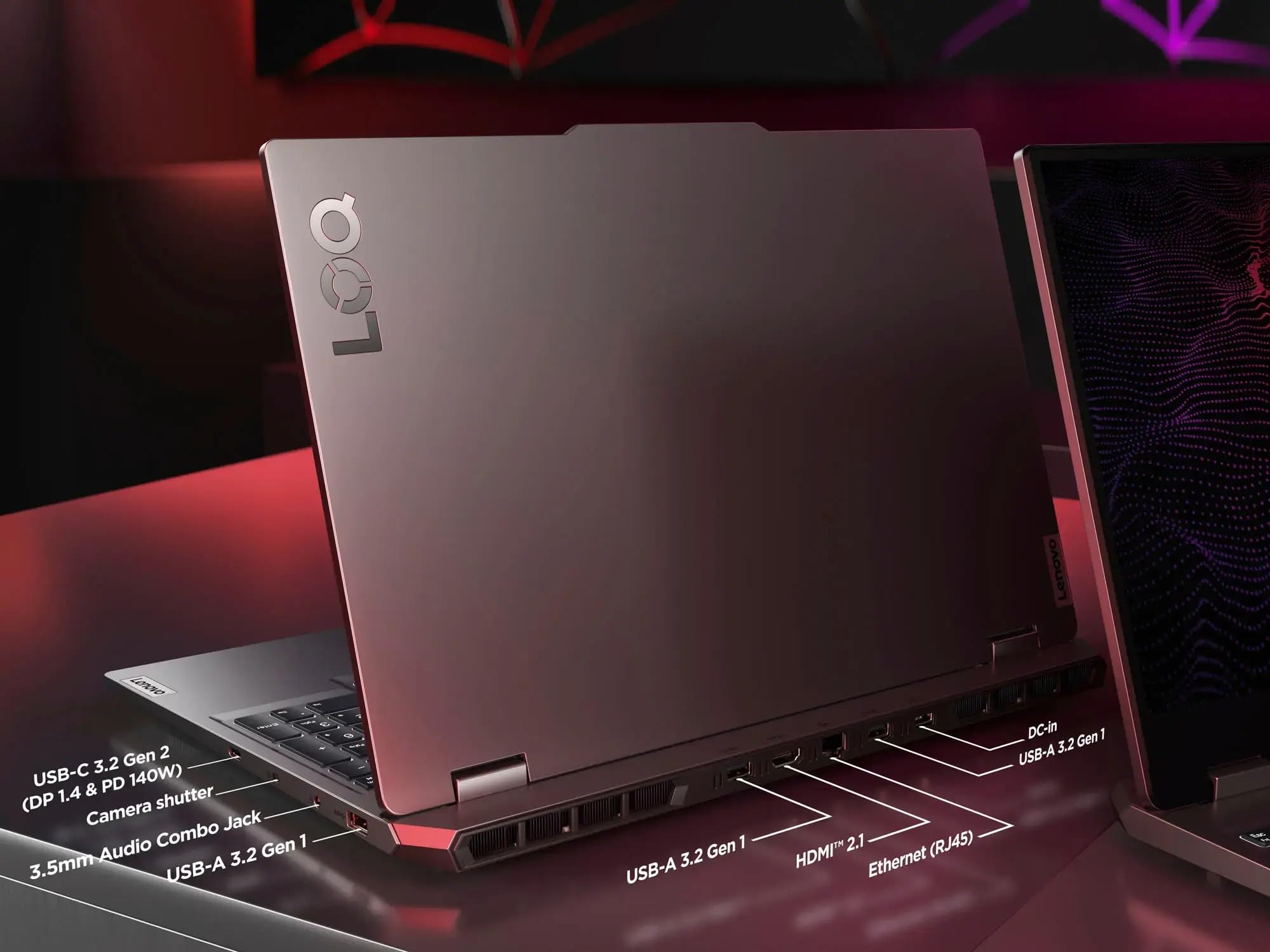 Lenovo LOQ Gaming Laptop, 15.6" FHD 144Hz Display, AMD Ryzen 5 7235HS Processor, GeForce RTX 4050, 32GB DDR5, 1TB SSD, Wi-Fi 6, Ethernet, USB-C, HDMI, Backlit Keyboard, Windows 11 Home