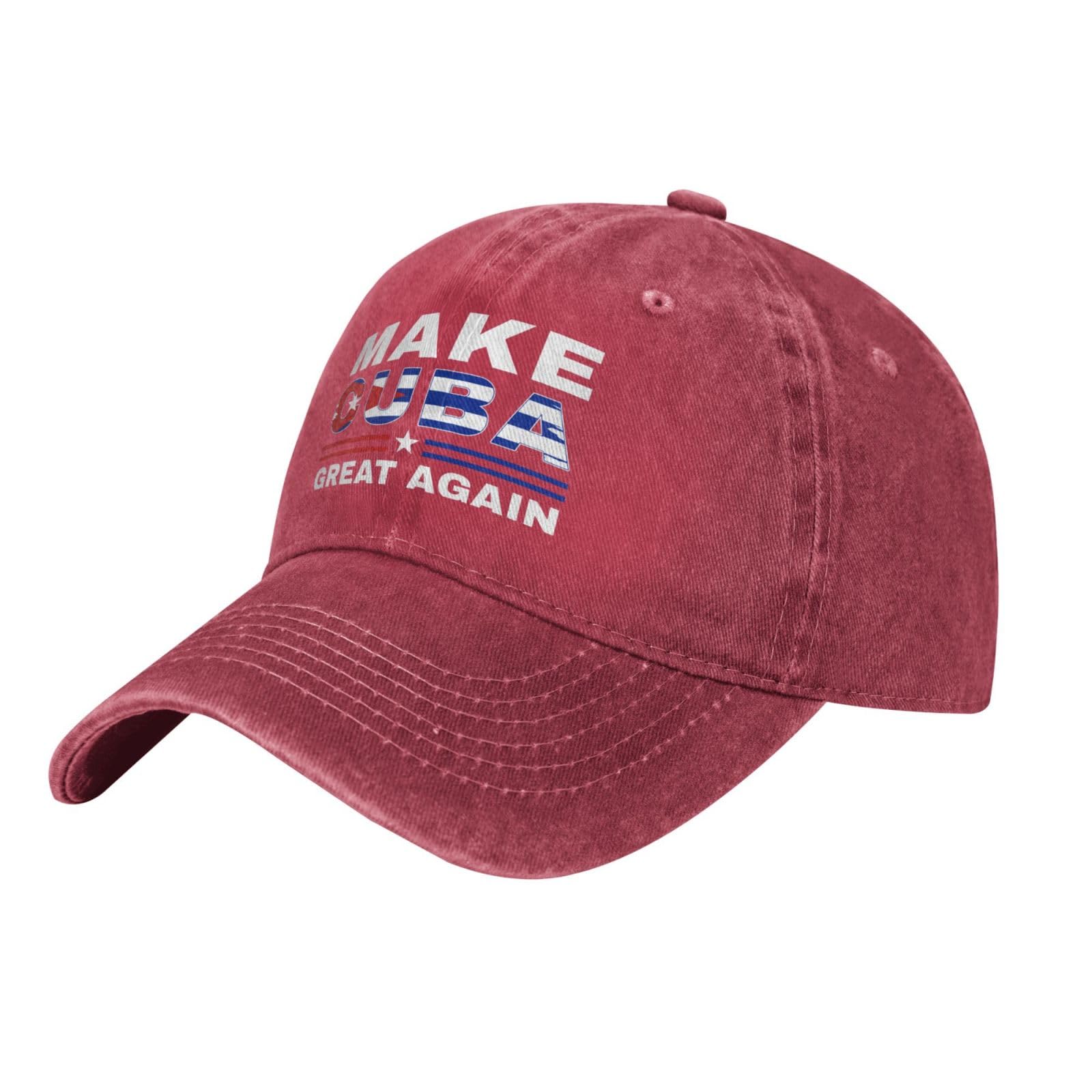 Antaa Make Cuba Great Again hat Cuban Flag Retro Cotton Cap Red