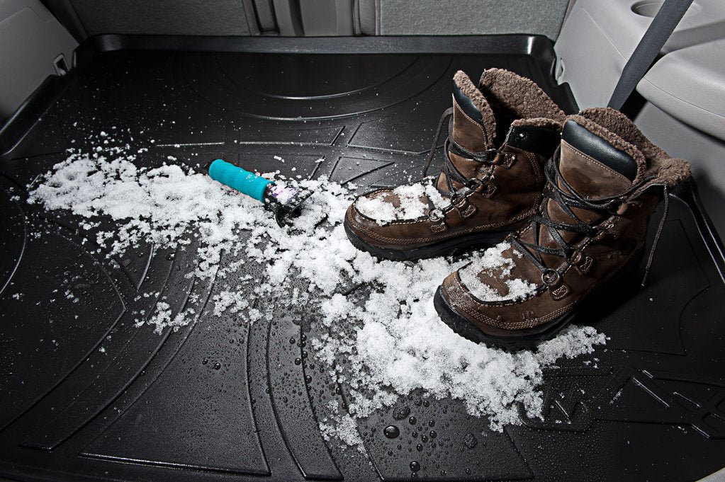 MAXLINER Custom Fit Floor Mats 3 Rows and Cargo Liner Behind 3rd Row Black Compatible with 2007-2014 Suburban/Yukon XL