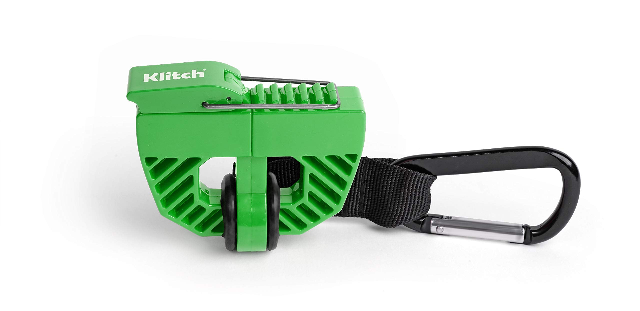 Klitch Footwear Clip, Shoe Bag, Hang Extra Shoes Cleats Boots or Gear on Your Bag. Works on Soccer, Baseball, Basketball, Track, Running Shoes, Flip Flops and More. Green
