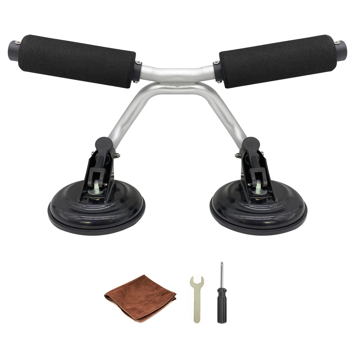 Bonsing Kayak Roller, Kayak Load Assist with Suction Cups for Loading Kayak Canoe on Car Roof