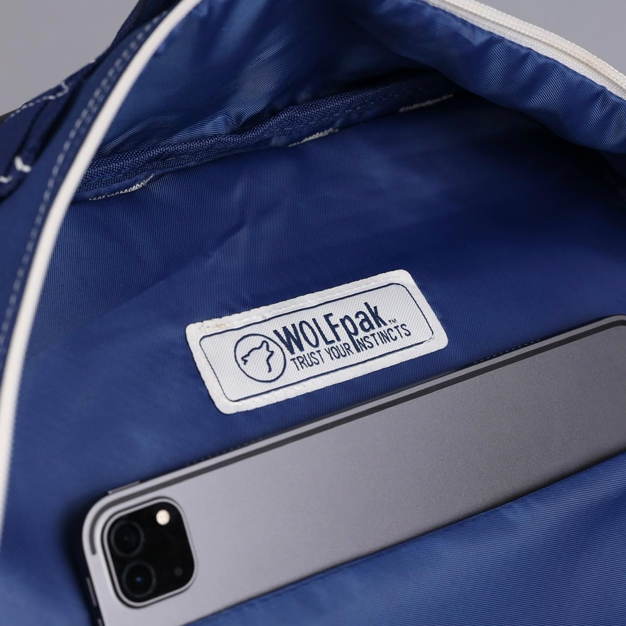 WOLFpak 45L Backpack (Varsity Blue) Camping, Hiking, Gym Backpack