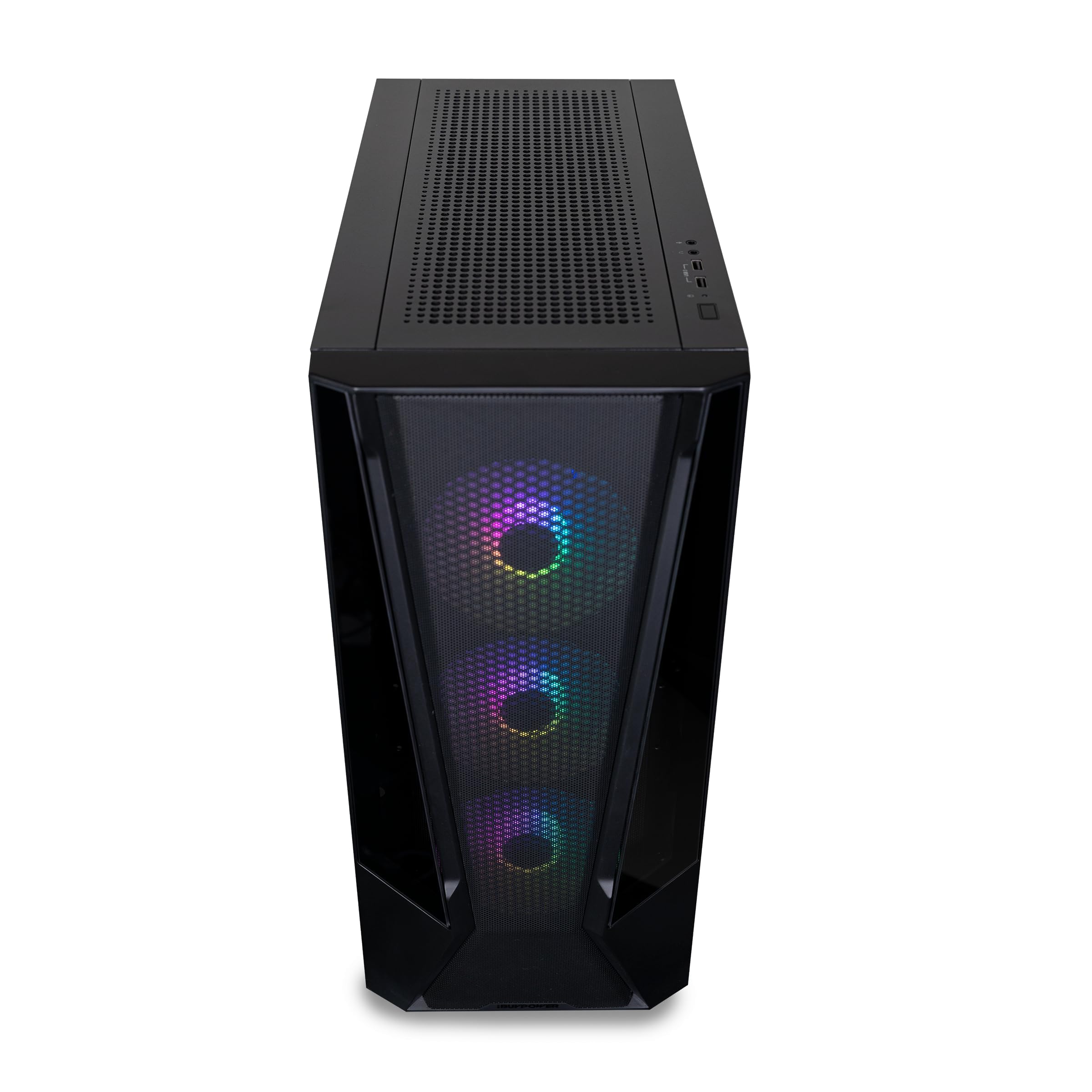 iBUYPOWER Trace Mesh Gaming PC Computer Desktop TMI7N46T01, Intel Core i7 14700F, NVIDIA GeForce RTX 4060 Ti 8GB, 32GB DDR5 5600 RGB, 1 TB NVMe SSD, WiFi Ready, Windows 11 Home