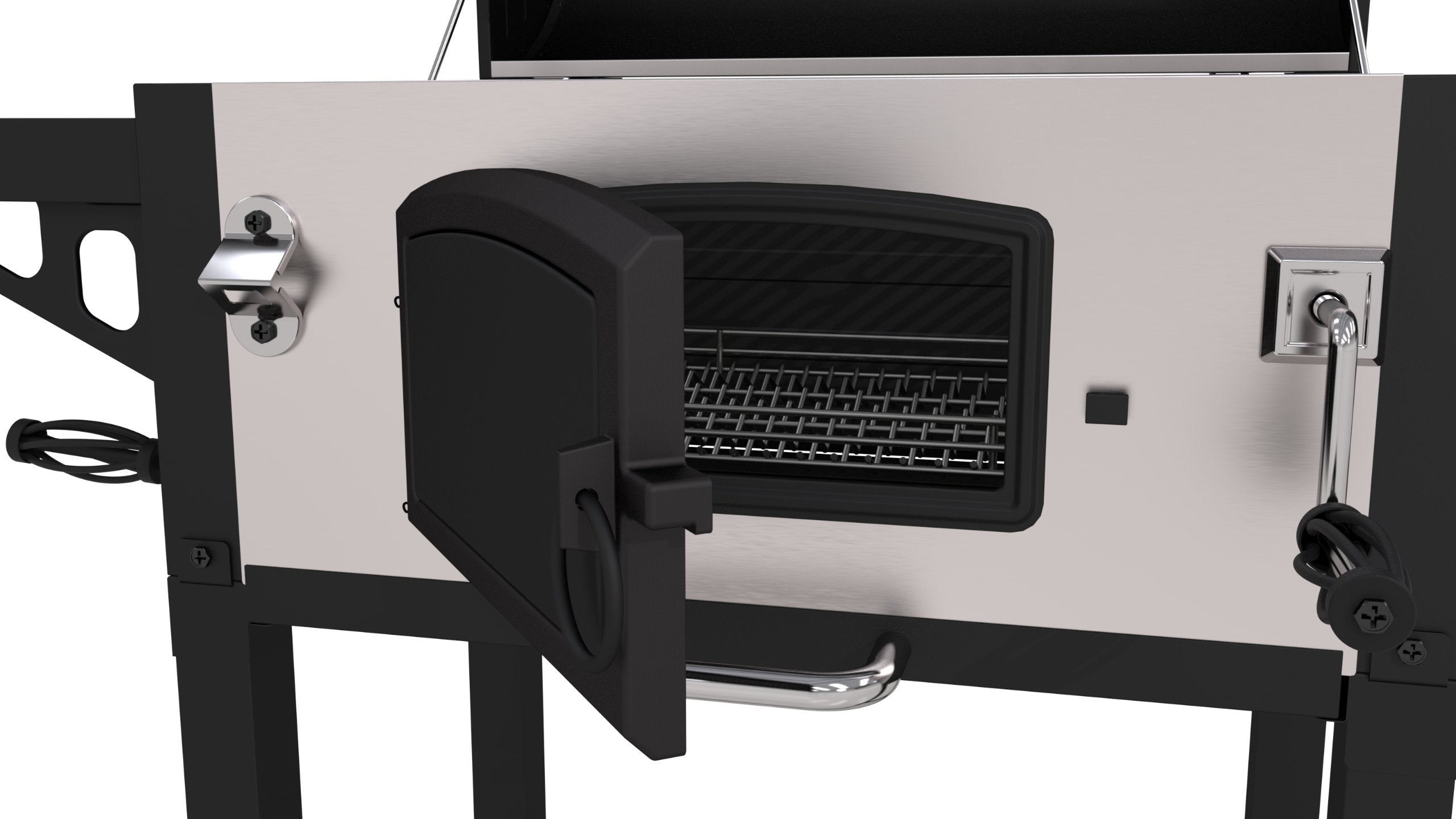 Dyna-Glo DGN486SNC-D Heavy Duty Stainless Charcoal Grill, Large