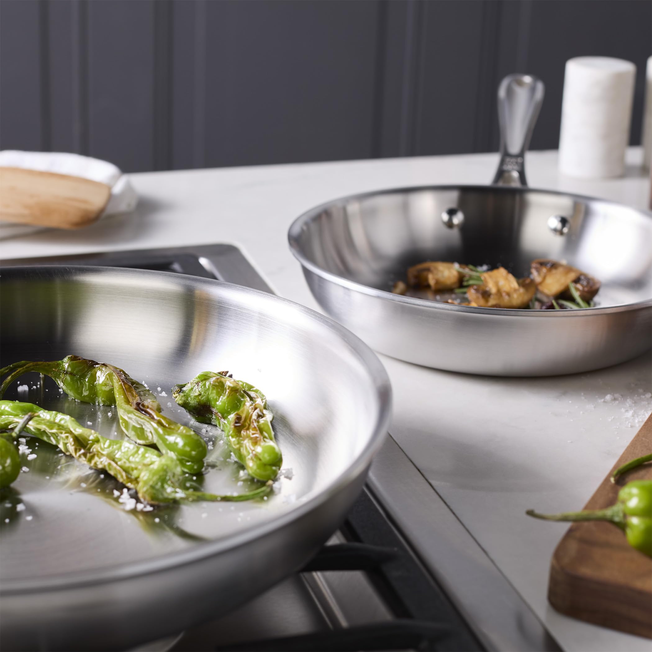 ZWILLING Spirit 3-ply 2-pc Stainless Steel Fry Pan Set