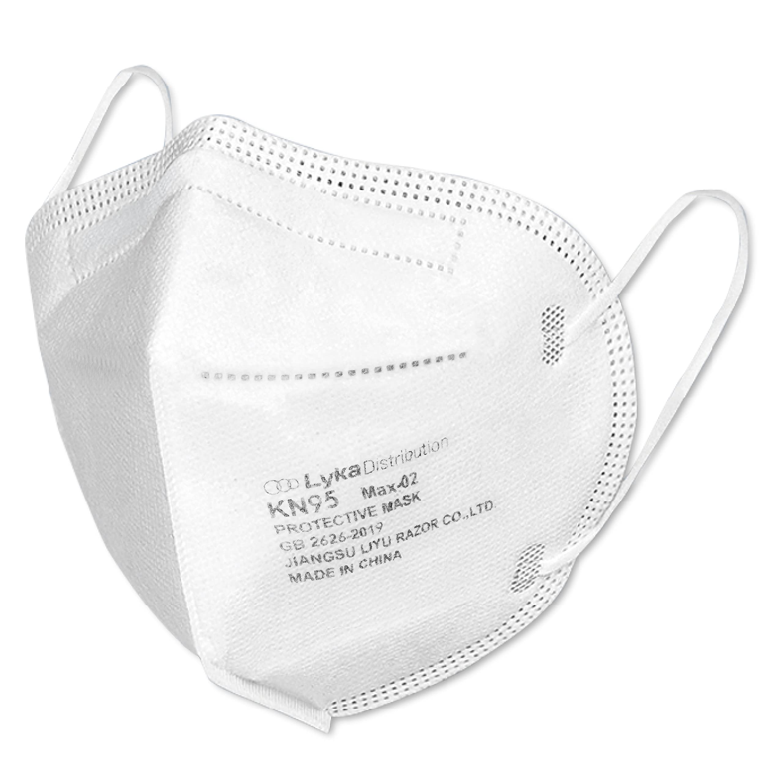 50 Pack White KN95 Face Masks for Adults and Kids - Kn95 Facemask Disposable - 5 Layer Breathable Face Mask for Dust Protection - Comfortable Elastic Ear Loop - Men & Women Every Day Non Medical Use