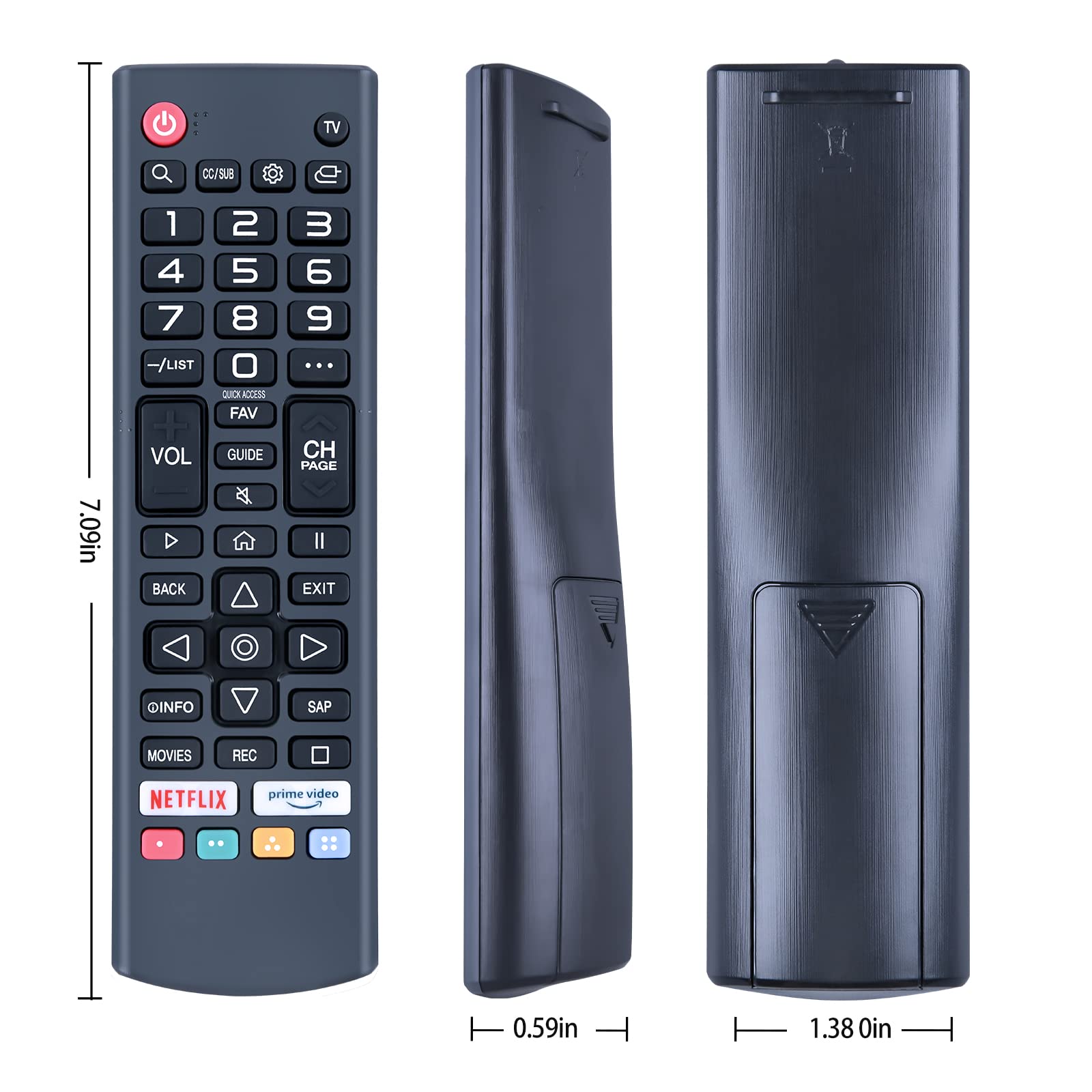AKB76037002 Replacement Remote Control Applicable for RCA WebOS Smart TV RWOSU5047 RWOSU5549 RWOSU5847 RWOSU6547-B RWOSU7049