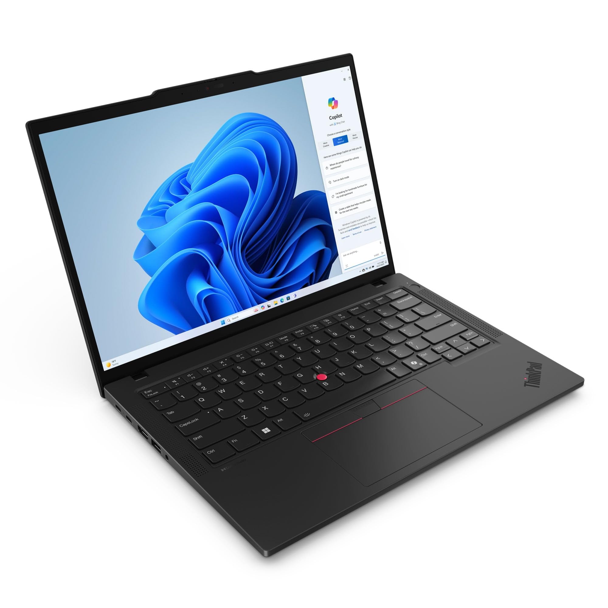 Lenovo ThinkPad T14 Gen 6 Business Laptop (14" FHD+, Intel 12-Core Ultra 5 225U (> Ultra 7 155U), 32GB DDR5 RAM, 1TB SSD), Backlit, Fingerprint, 5MP Webcam, Thunderbolt 4, Win 11 Pro, 2025 AI PC