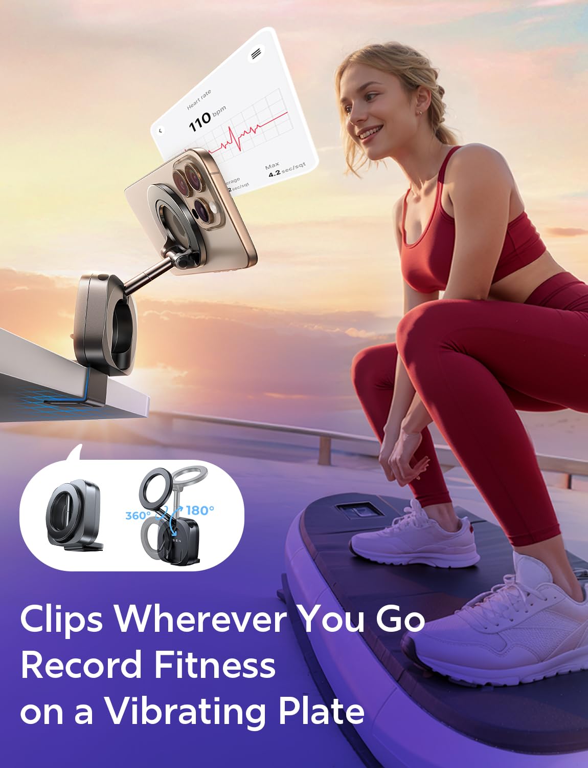 LISEN Travel Gifts for Tech Lovers Women Airplane Gadgets Travel Essentials Phone Holder MagSafe Accessories Christmas for Gifts Dad Mom Long Flight Europe Vacation Essentials Cruise Essentials