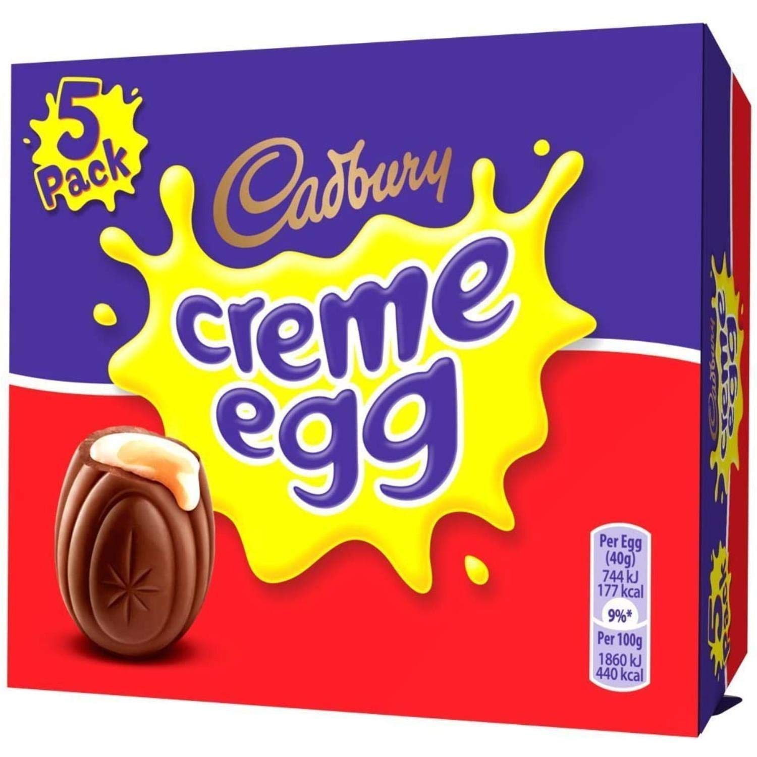 Cadbury creme eggs imported from the UK (Pack of 1)