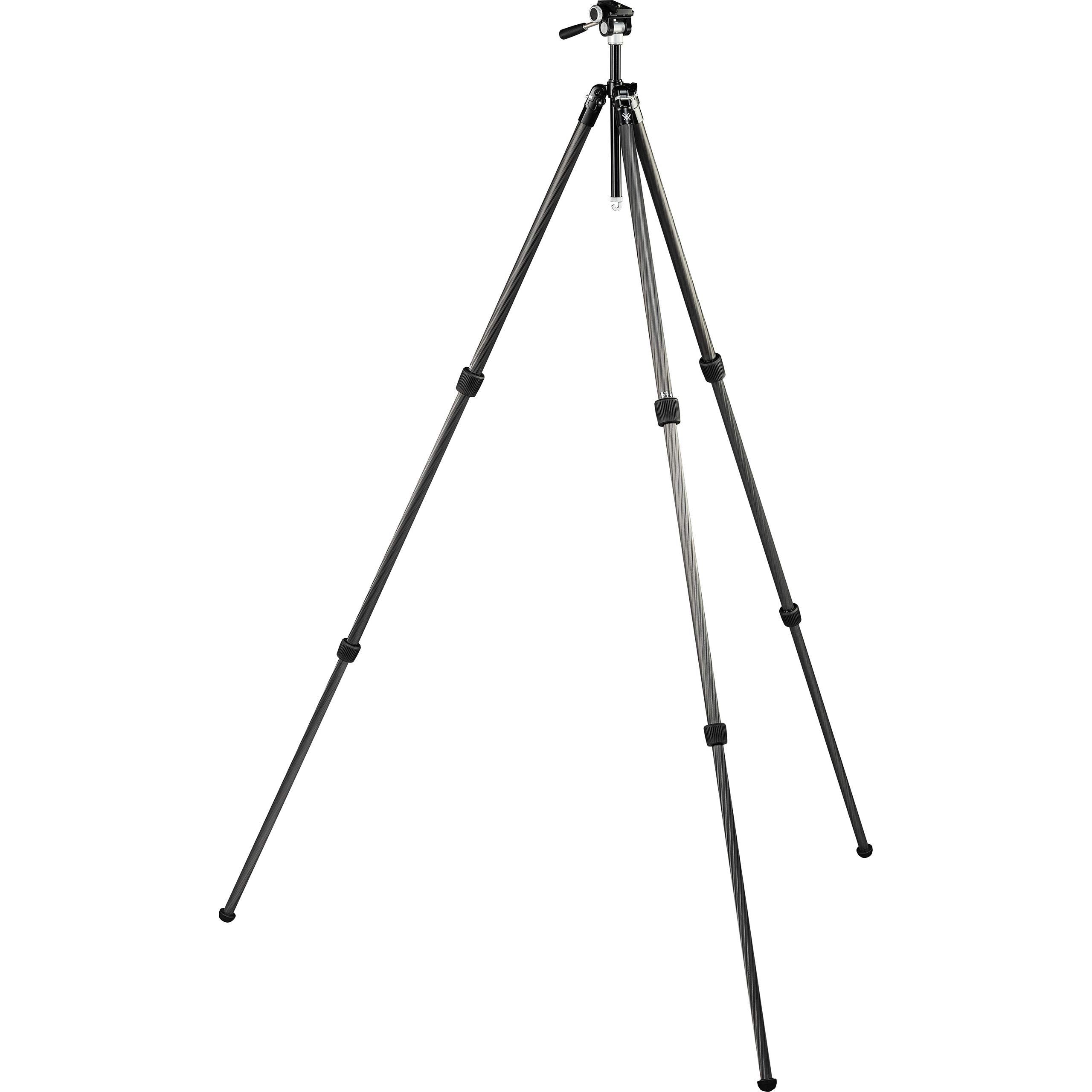 Vortex Optics Ridgeview Carbon Tripod Kit Black
