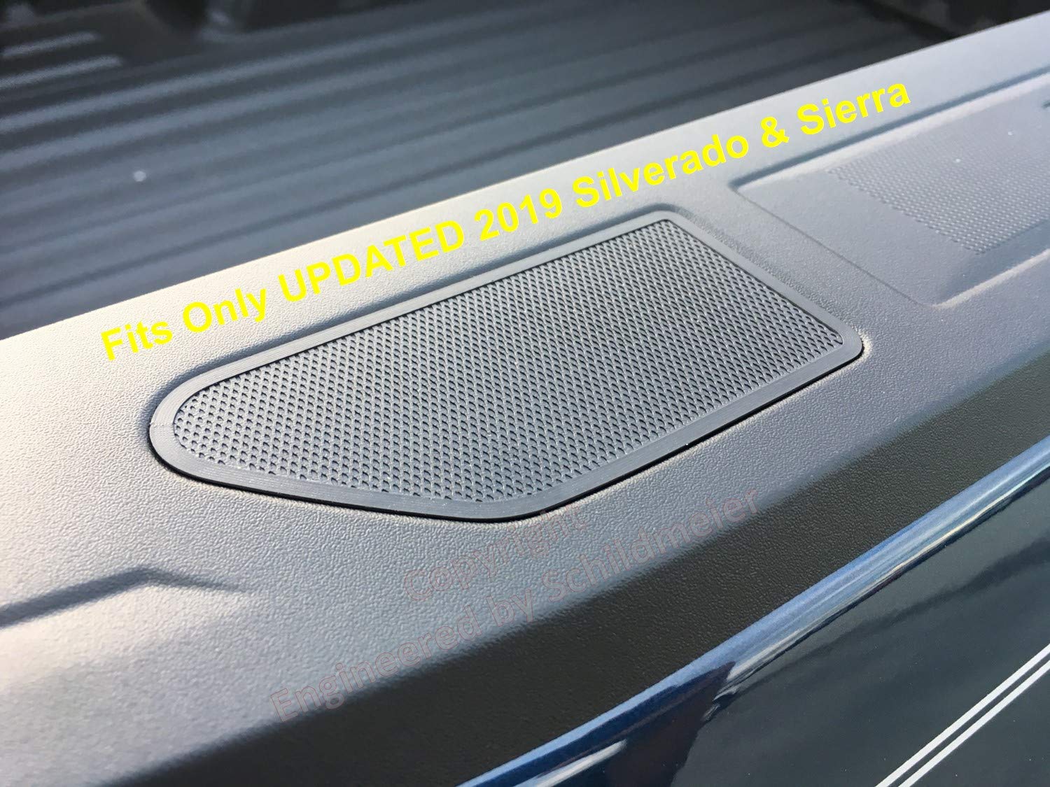 ES ENGINEERED BY SCHILDMEIER Stake Pocket Covers for 2019 & Newer Silverado/Sierra (Set of 2) NOT 3D Printed