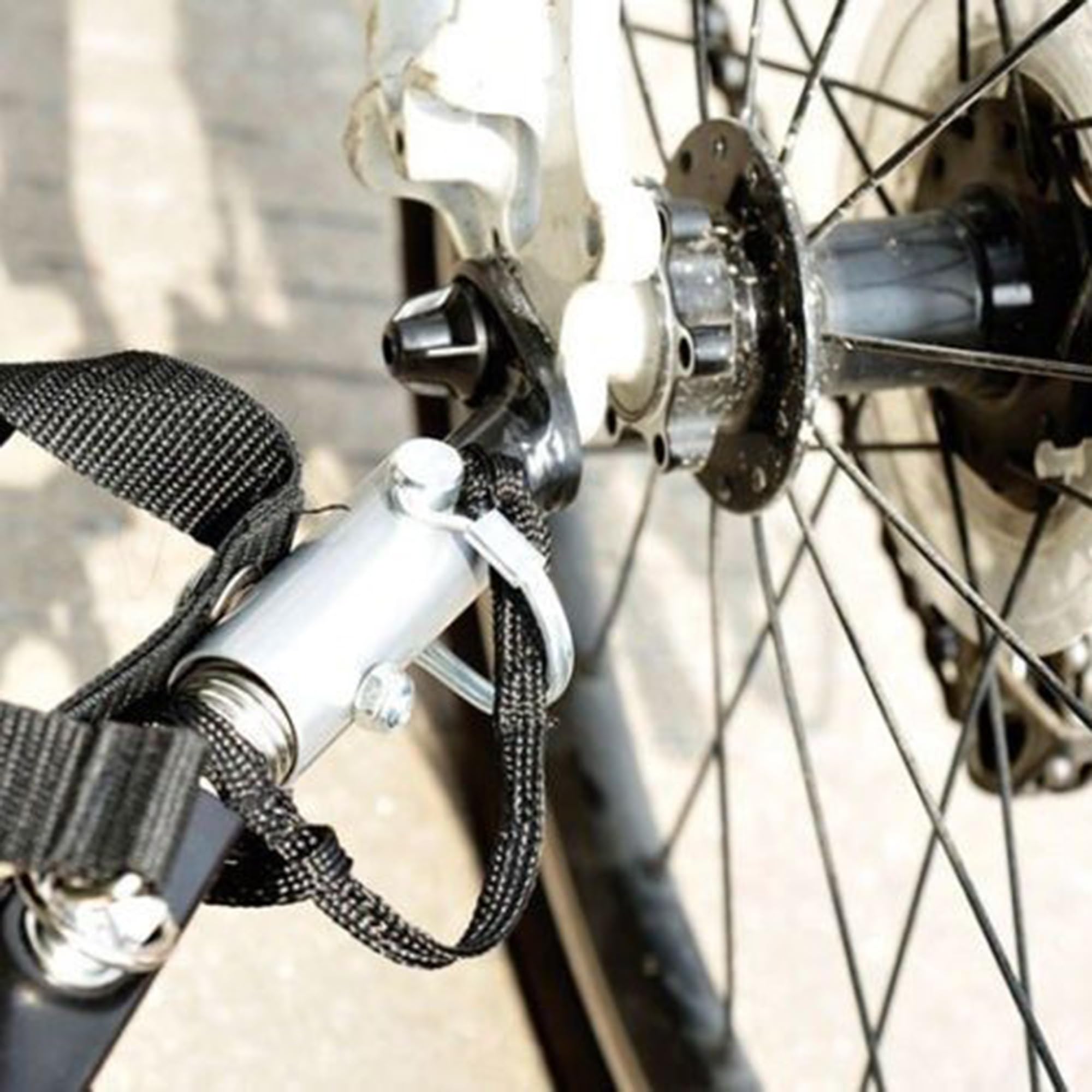 Aosom Steel Bike Trailer Coupler Attachment, Type 'B' Bicycle Trailer Hitch Connector for Cargo, Child and Pet Trailers