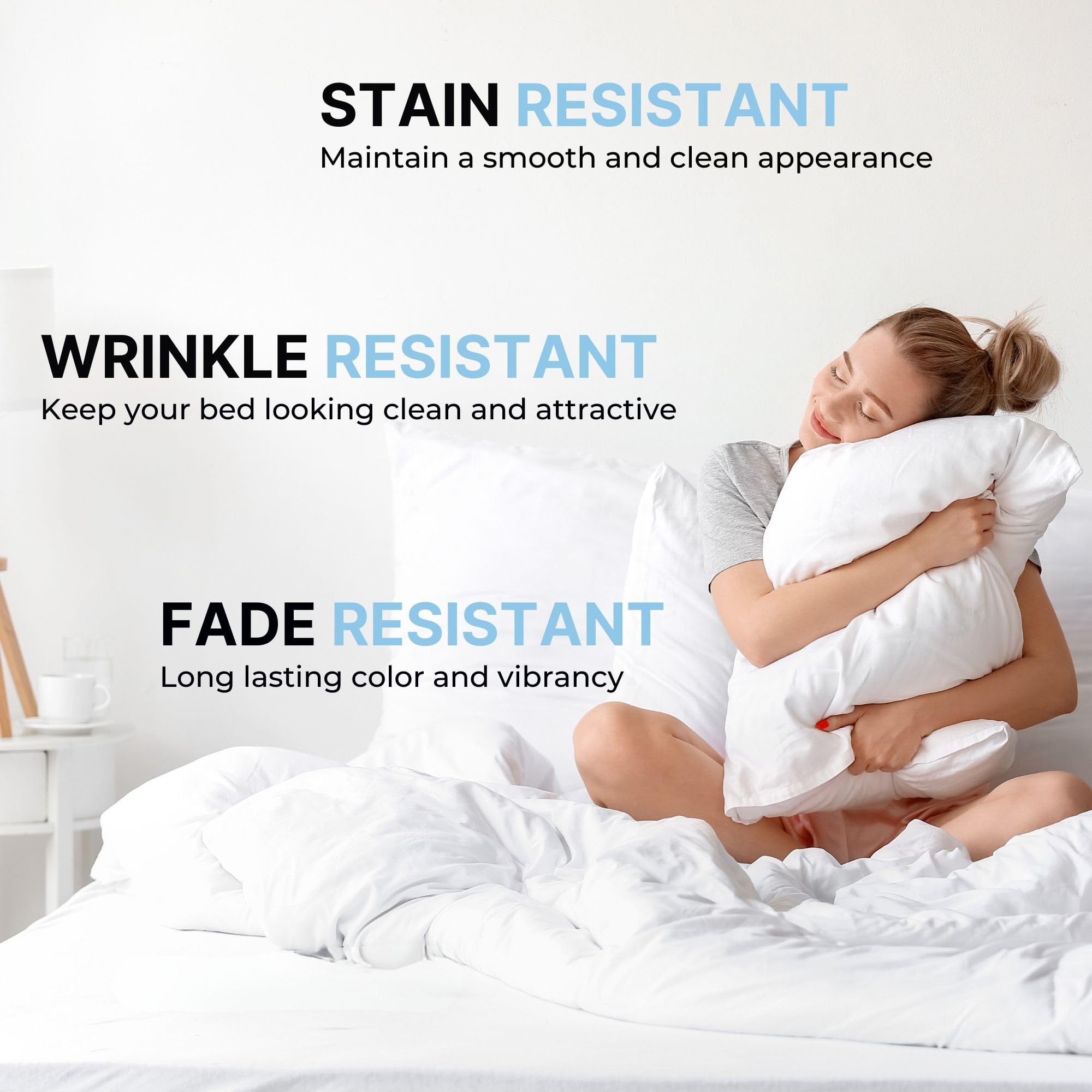 Queen Pillow Cases Set of 2 - Soft, Hotel Quality Pillowcase Covers - Comfy Bedding for Women, Men, Kids & Teens - Machine Washable Pillow Protectors - 2 Piece - Queen Size Dark Grey Pillow Cover