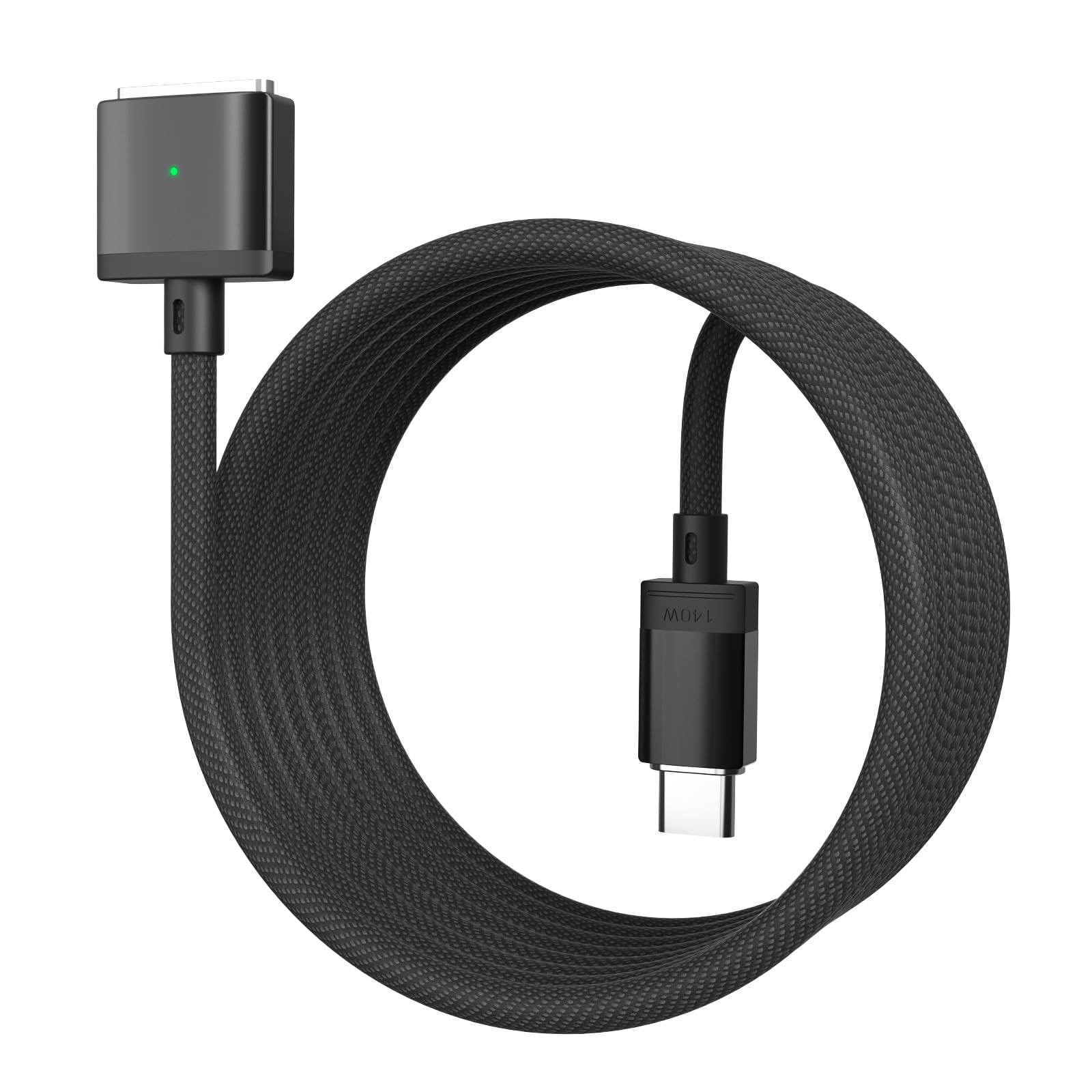 Tttyruei 140W USB-C To Magnetic 3 Cable,6.6FT/2M Magnetic Charging Cable For MacBook Air 2024 M3 13/15inch,MacBook Pro 2023 M2 Pro & Max 14"16",MacBook Air 2022/2023 M2,MacBook Pro 2021 Max&M1 14"16"