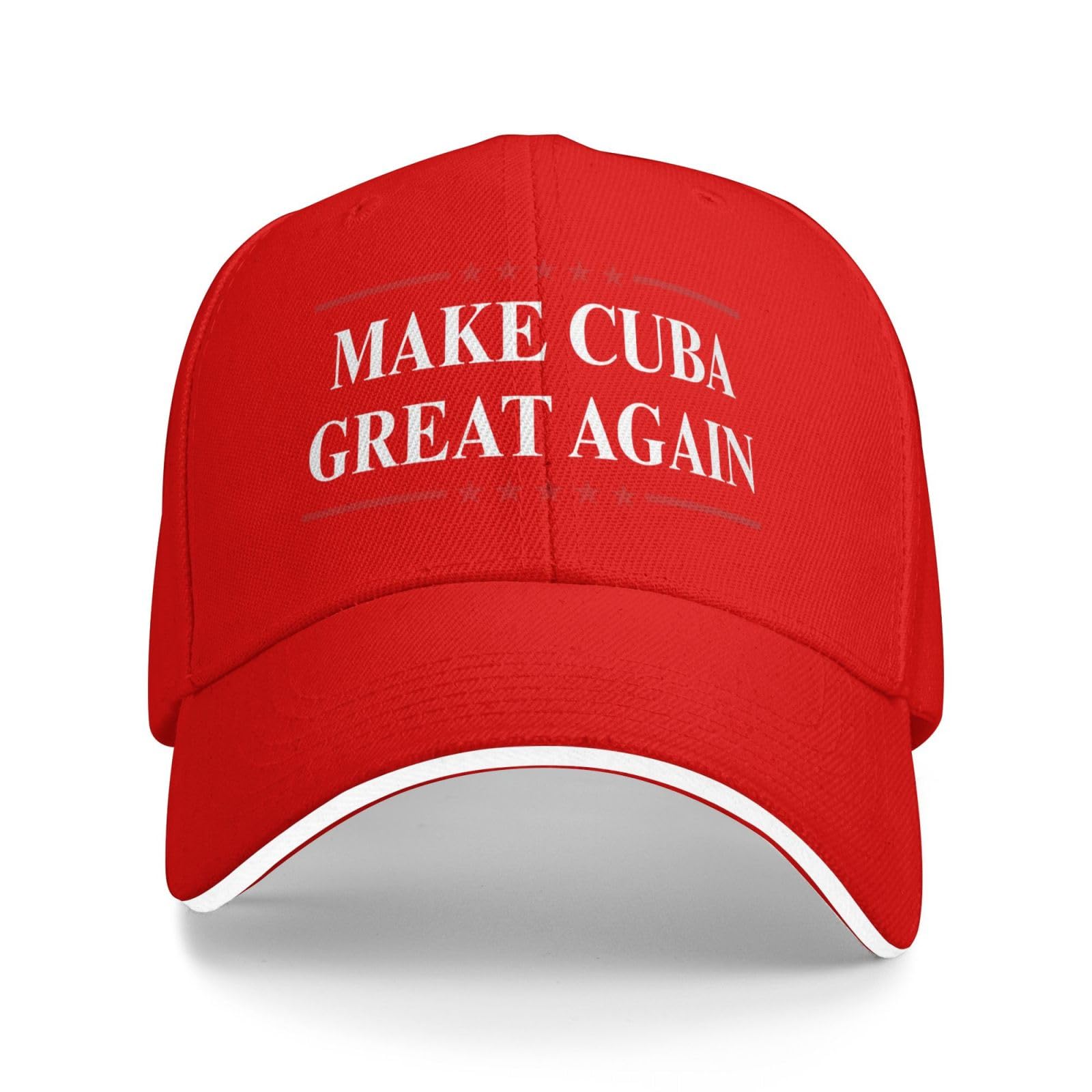 Antaa Make Cuba Great Again hat Cuban Flag Baseball Cap Red