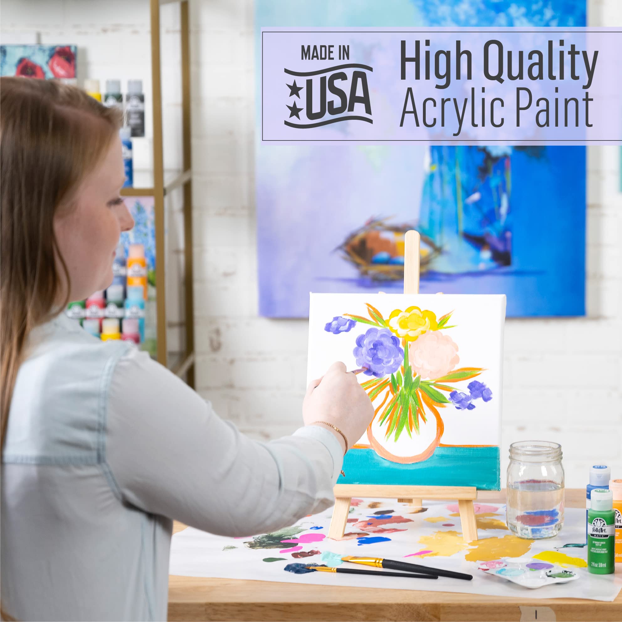 FolkArt Acrylic Paint in Assorted Colors (2 oz), Adrift