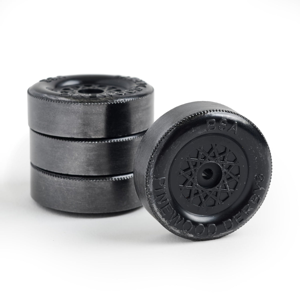 Pinewood Pro PRO Speed Wheels Lathed with Precision | Graphite-Coated for Smooth Racing | Engineered for Peak Race Day Performance | Track-Tested, Racer-Approved