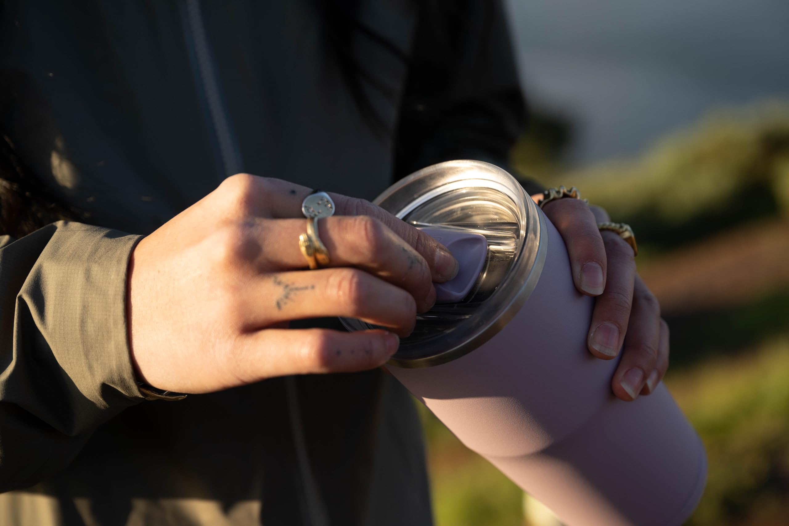 CamelBak Thrive Leak-Proof 30oz Tumbler - Insulated Stainless Steel - Spill Proof - Cup-Holder Compatible, Black