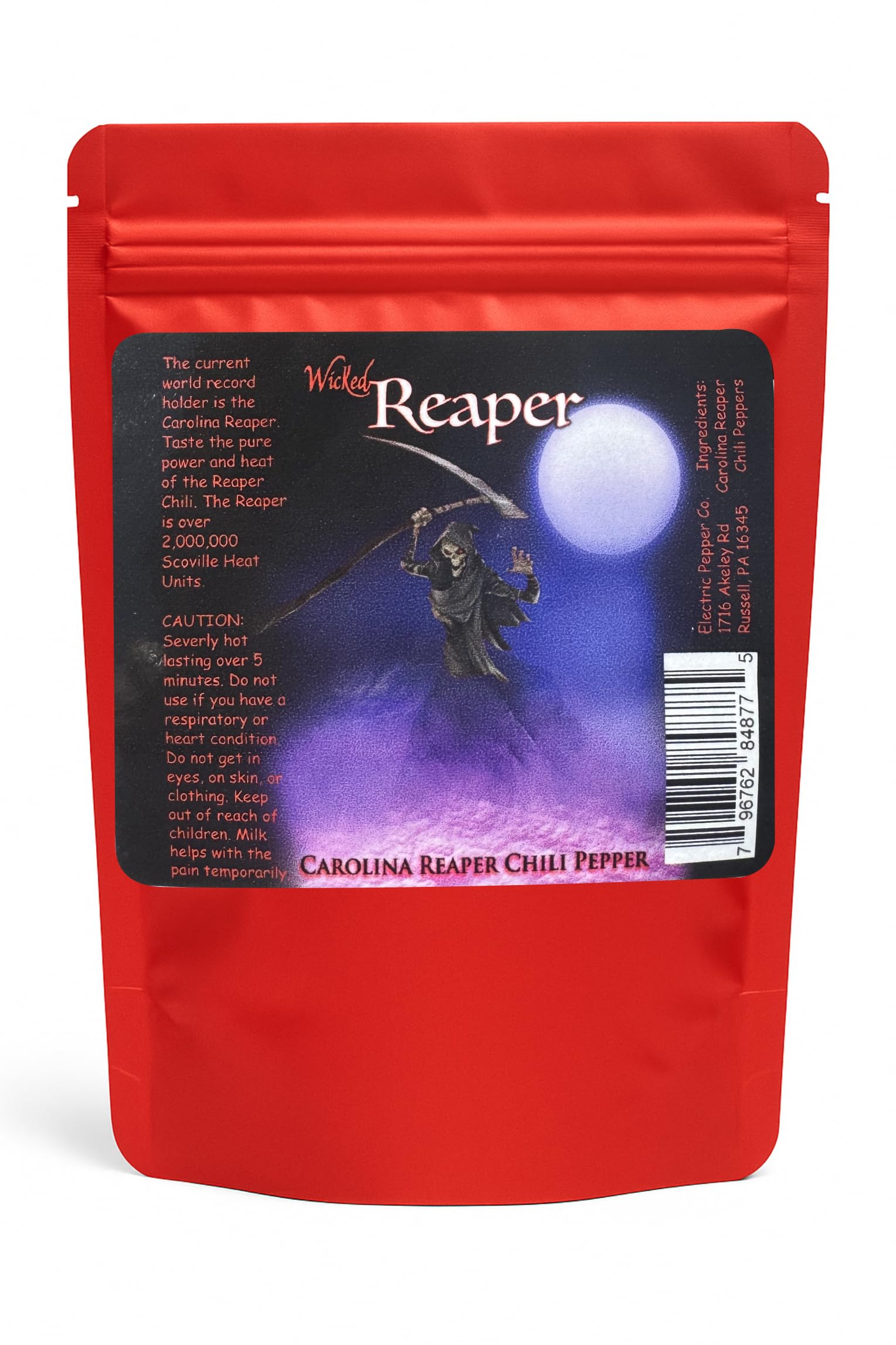 Wicked Reaper Carolina Reaper Peppers – Whole Dried, 5 + 2 Free (7 Total)
