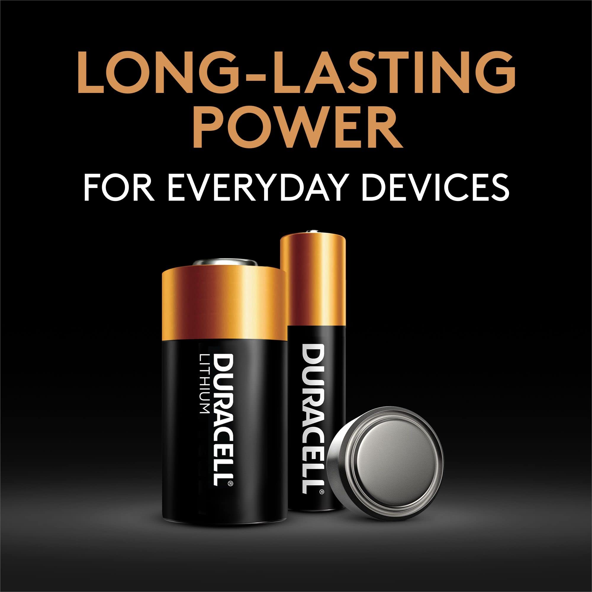 Duracell 223-6V Lithium-Battery, 1 Count Pack, 223 6 Volt High Power Ultra Lithium-Battery, Long-Lasting for Video and Photo-Cameras, Lighting Equipment, and More