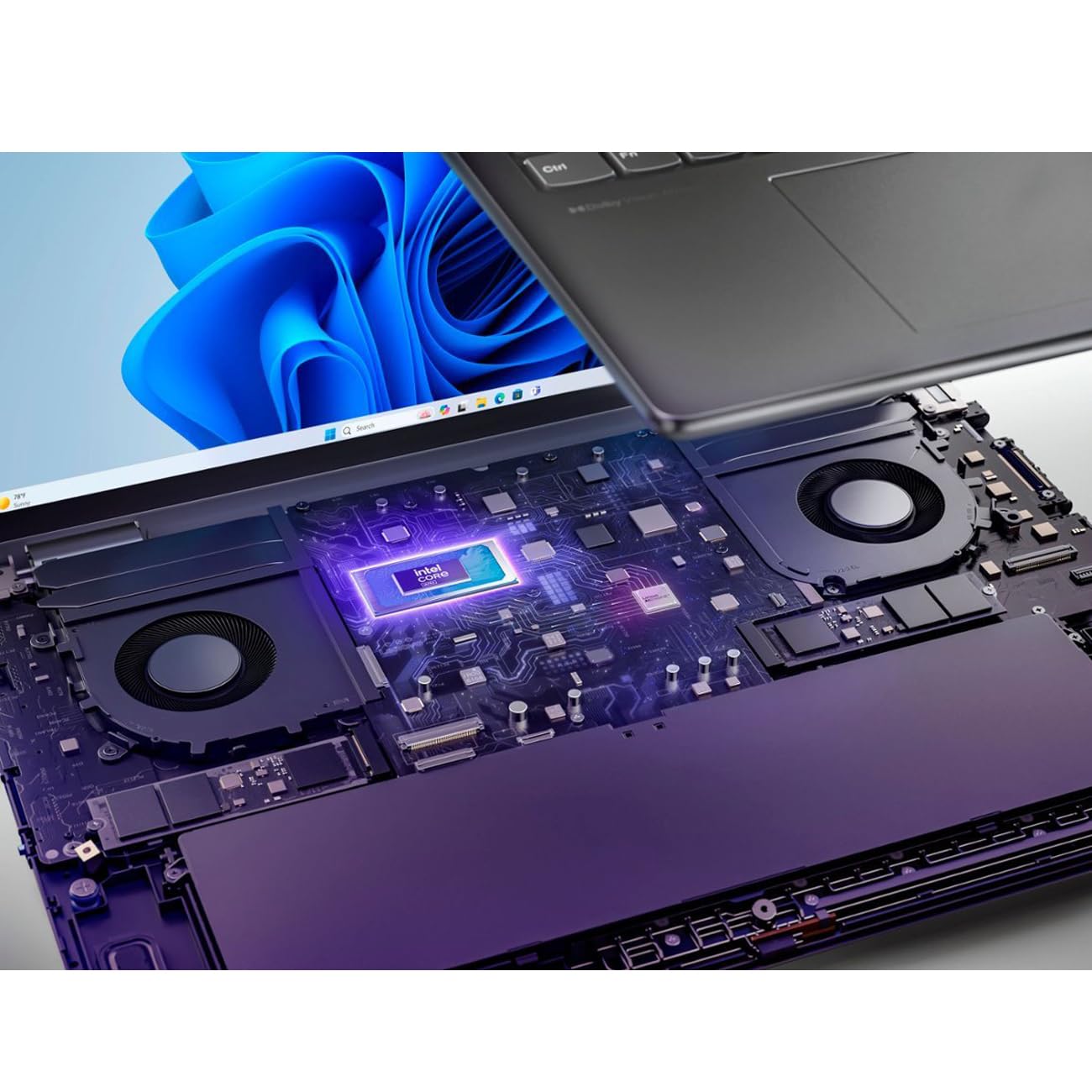 Lenovo Yoga 7i 2-in-1 Laptop, 16" 2K Touchscreen Display, Core Ultra 7 155U (Up to 4.80 GHz), 16GB DDR5, 1TB PCIe SSD, Wi-Fi 6E, Backlit KB, FP Reader, TB 4, Webcam, Keypad, PDG HDMI, Win 11 Pro