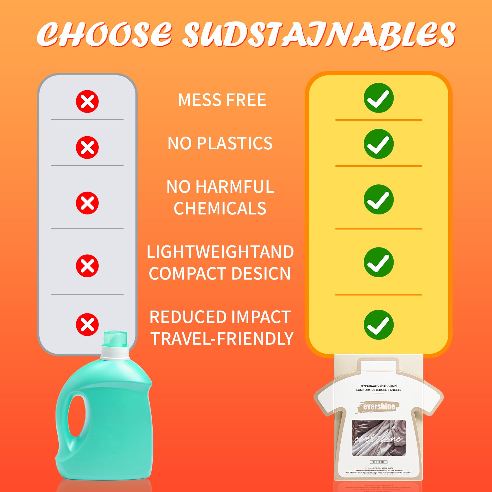 Laundry Detergent Sheets 100 Loads(50 Sheet),Travel Laundry Detergent Sheet,Eco-Friendly Hyperconcentraction Laundry Detergent Sheets,No Plastic Washer Sheets,Fresh Linen Scent,Laundry Soap Sheets