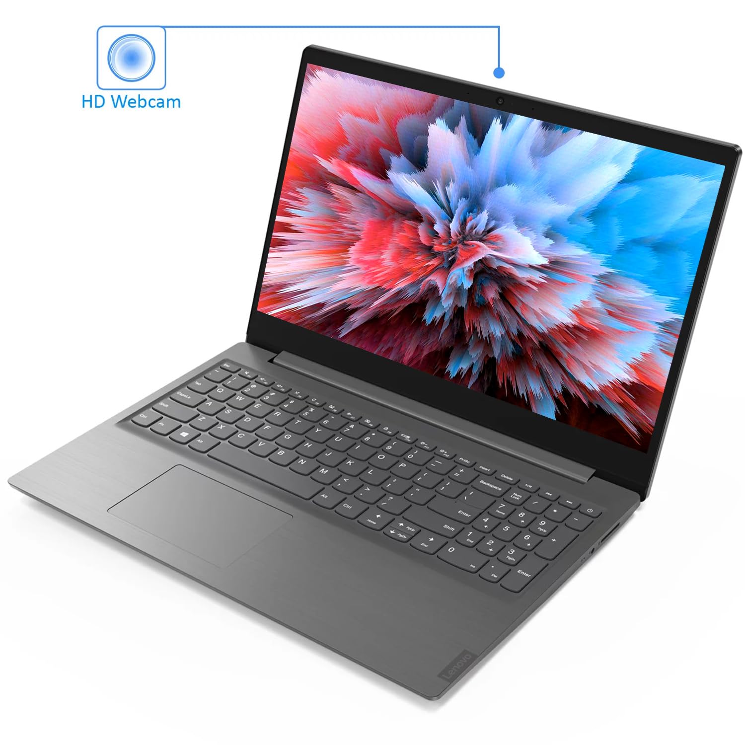Lenovo V15 Business Laptop, 1TB SSD Storage, Intel Dual-core Processor, 15.6" Anti-Glare Display, Wi-Fi & Bluetooth, SD Card Reader, w/WOWPC Bundle, Windows 11 Pro, Includes 1-Year Microsoft 365