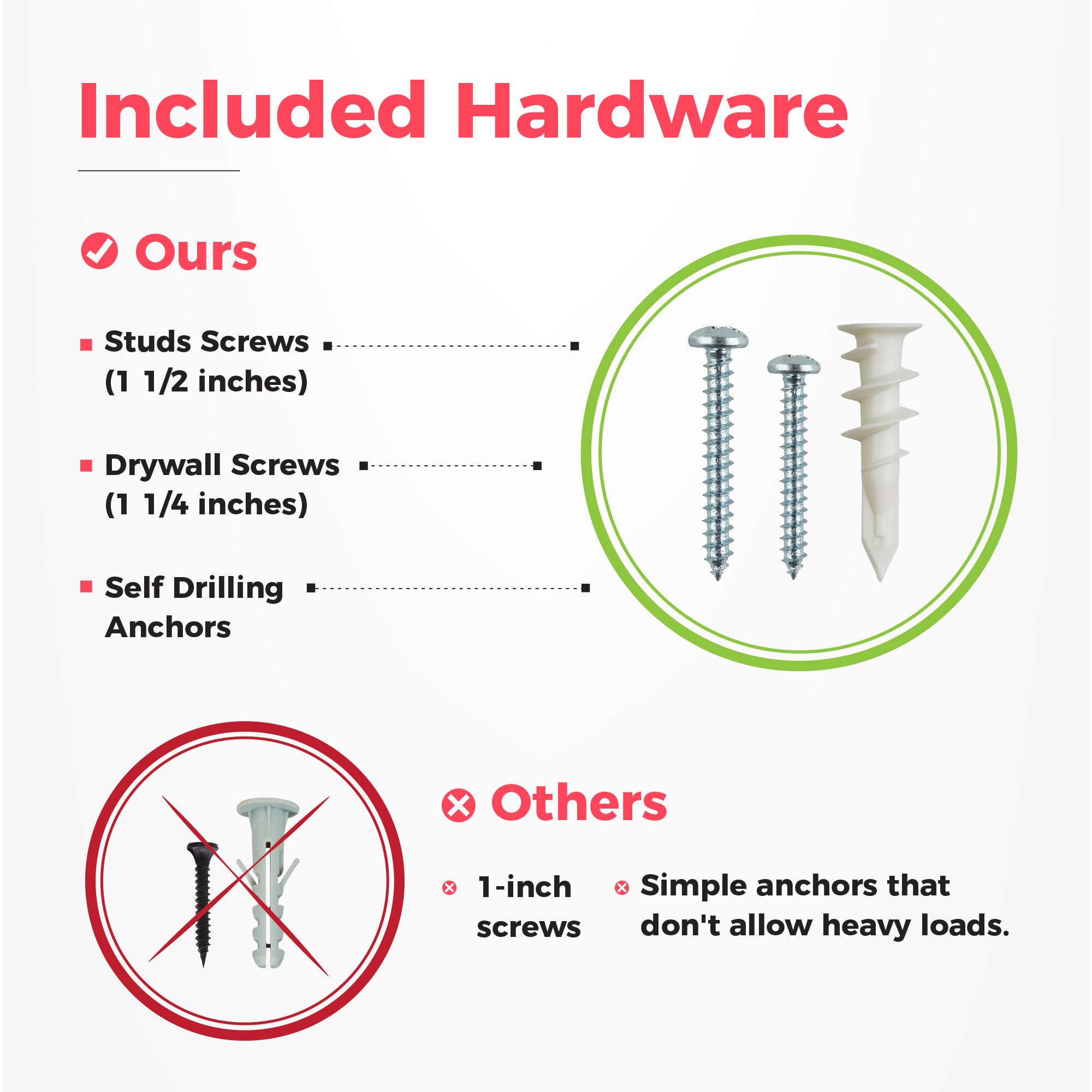 TIDYME Garage Wall Organizer | 48" Heavy-Duty Tool Storage Rack | Adjustable Double-Layer Hooks | 300 lbs Capacity | Carbon Steel Wall Mount Holder for Shovels, Rakes, Ladders & Power Tools