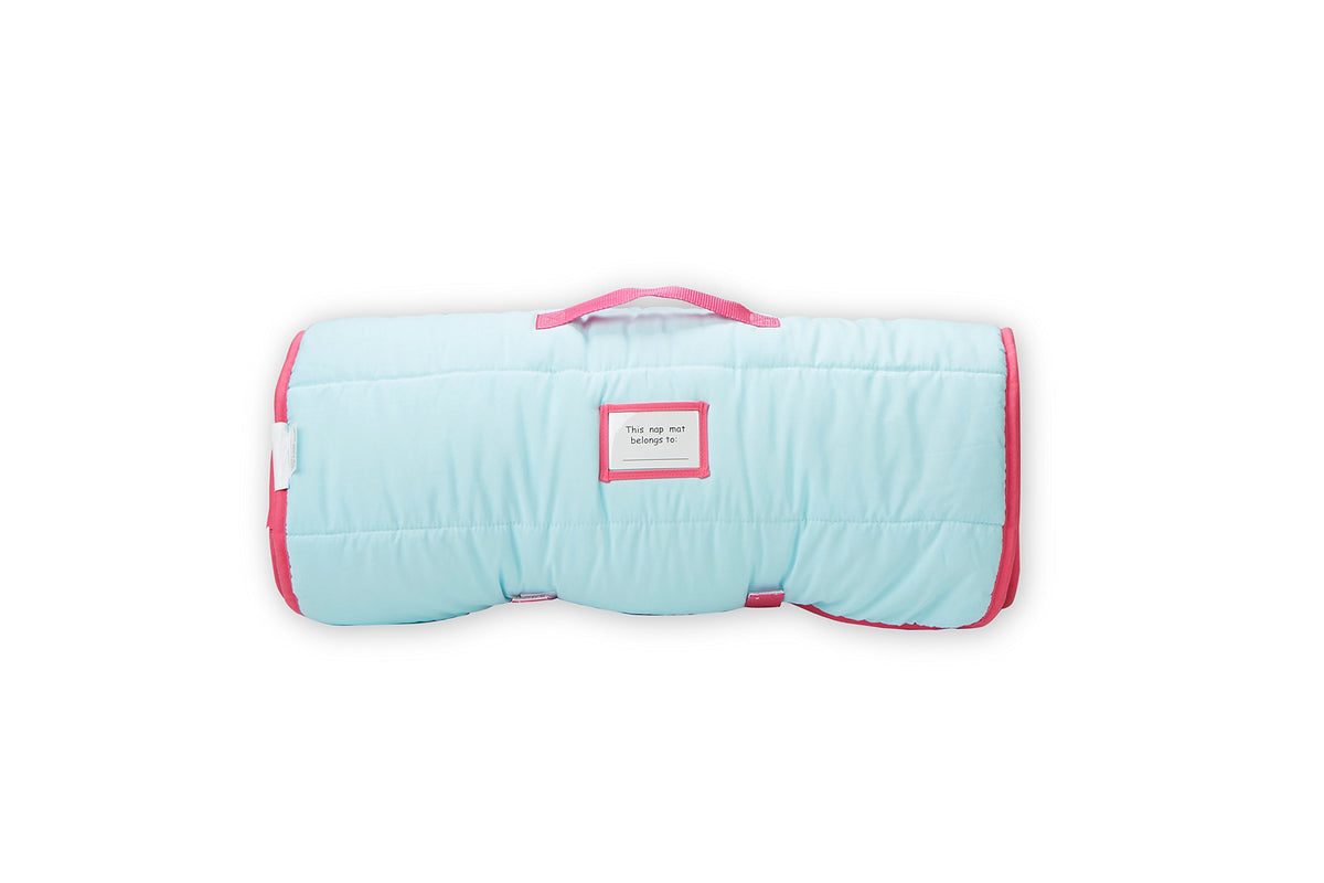 Paw Patrol Team Skye Toddler Nap-Mat Set - Includes Pillow and Plush Blanket – Great for Girls Napping During Daycare or Preschool - Fits Toddlers, Pink