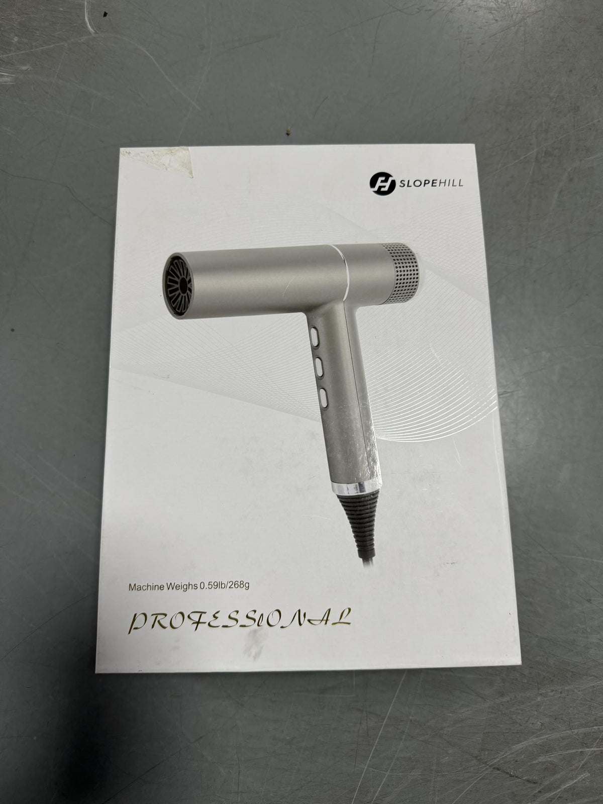 Slopehill Hair Dryer with Unique Brushless Motor | Intelligent Fault Diagnosis | Innovative Microfilter | Oxy Active Technology | Led Display (Gray)