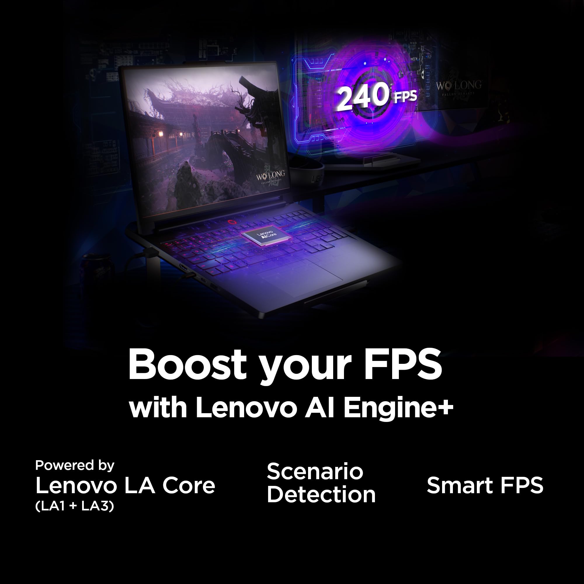 Lenovo Legion Pro 7i – Gaming Laptop - Intel® Core™ Ultra 9 275HX – 16" 2.5K WQXGA OLED Display – 240Hz Refresh Rate – GeForce RTX™ 5070 Ti GPU – 32 GB Memory – 1 TB Storage – 3-month PC GamePass