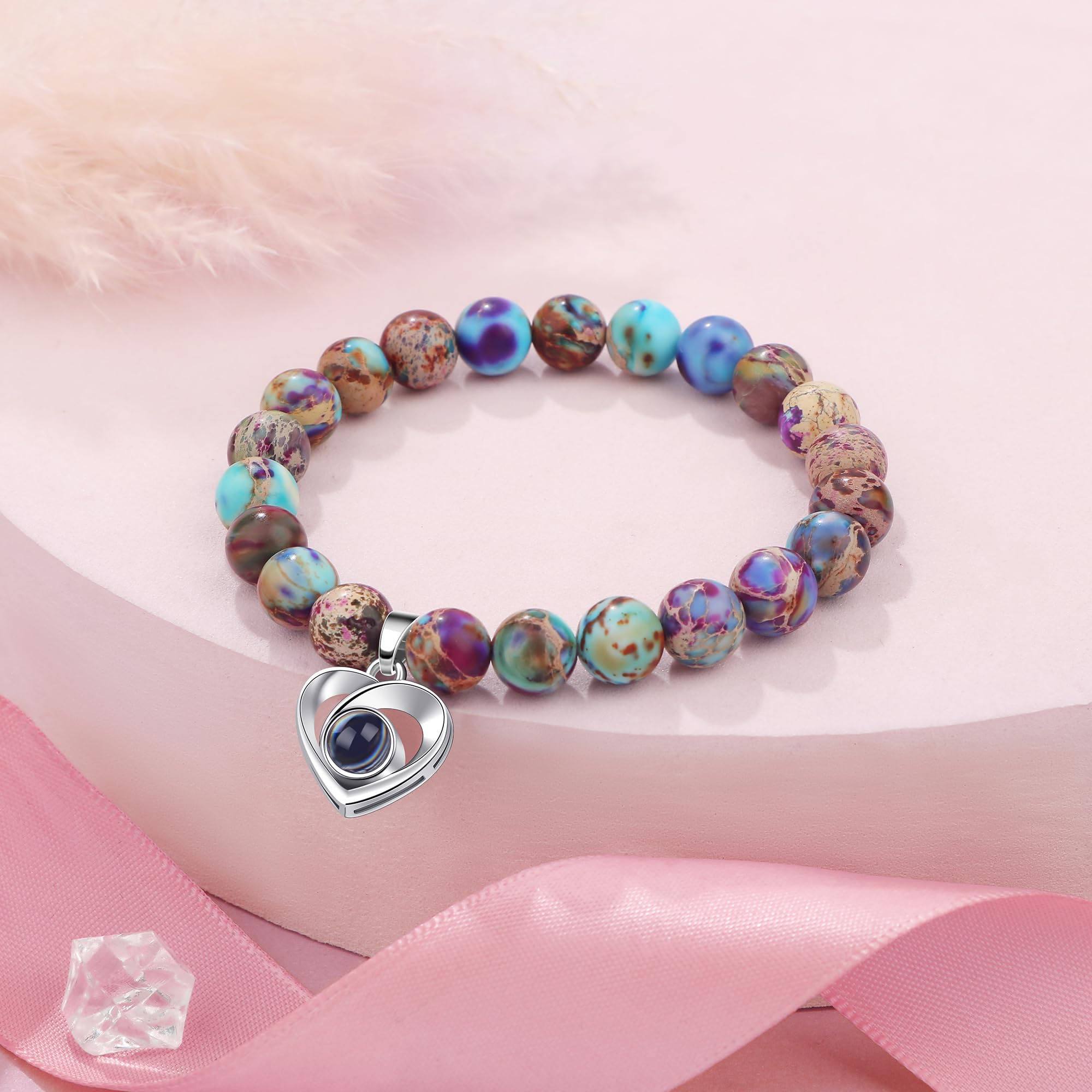 JoycuFF Gifts for Girlfriend I Love You Bracelet To My Girlfriends Birthday Gift from Boyfriend I Love You Gifts for Her Anniversary Christmas