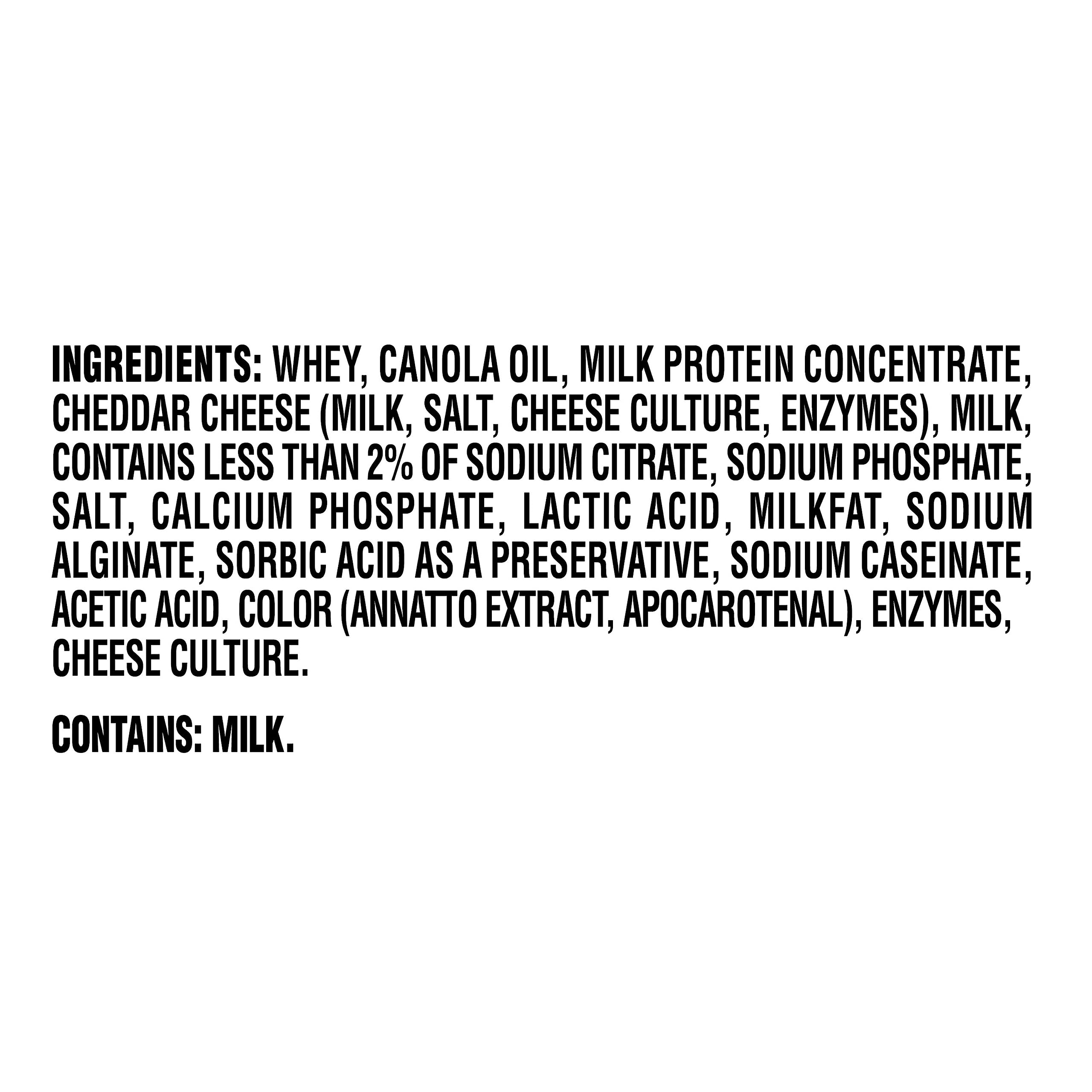 Easy Cheese Cheddar Cheese Snack, 12 - 8 oz Cans