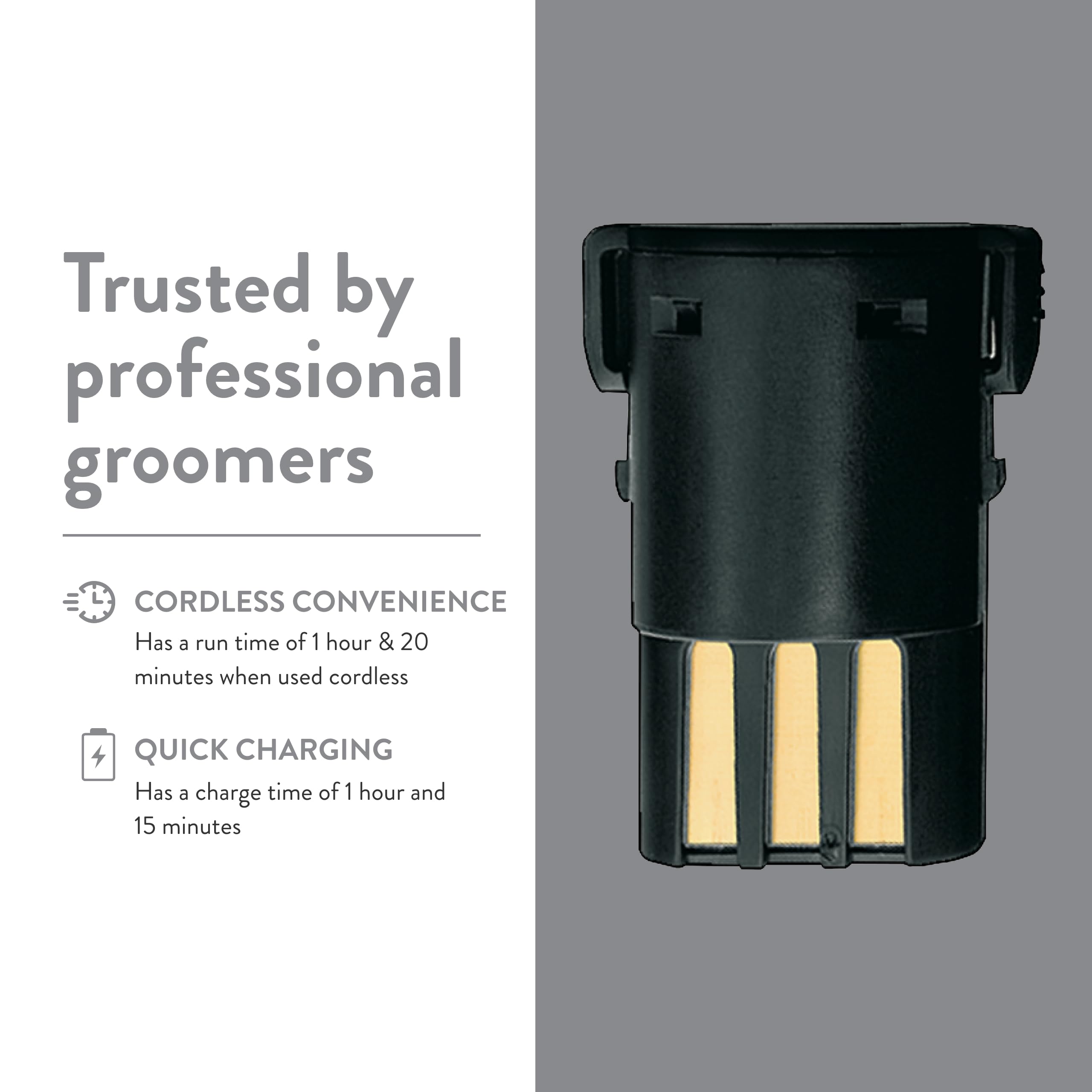 Wahl Professional Animal Arco Pet Clipper Replacement NiMH Battery (0114-300)