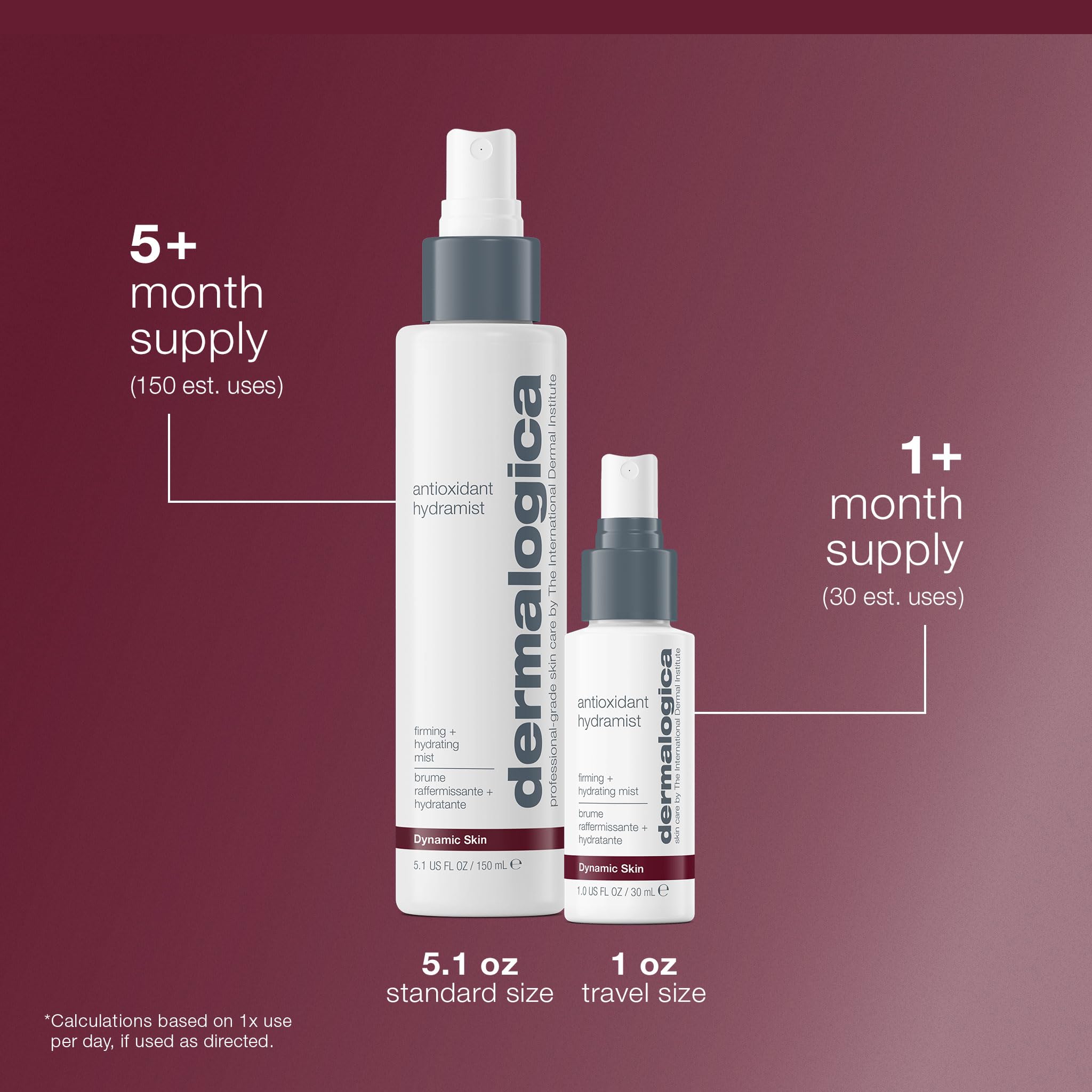 Dermalogica Antioxidant Hydramist Toner Anti-Aging Toner Spray for Face that helps Firm and Hydrate Skin - For Use Throughout the Day