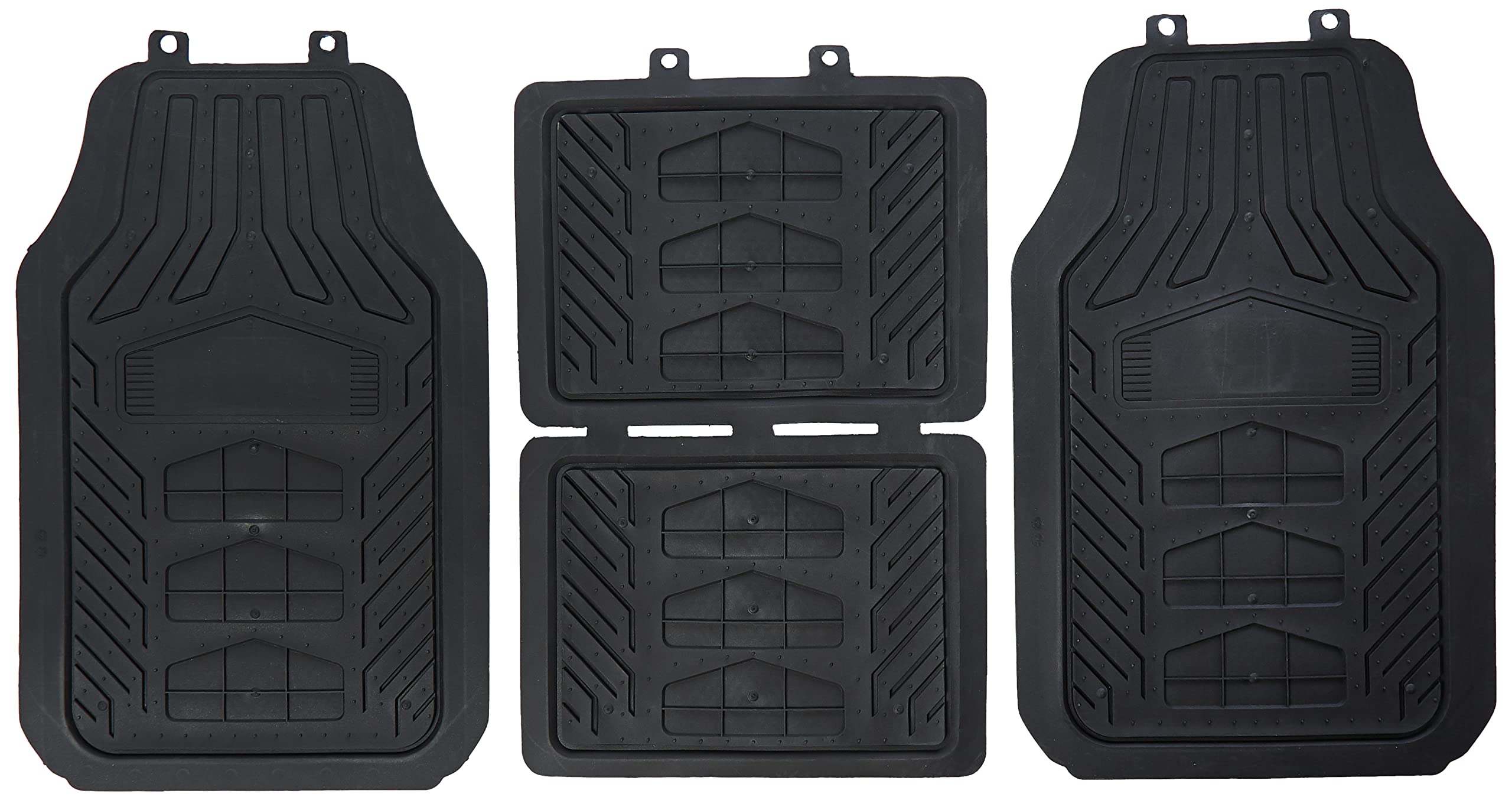 Plasticolor Honda Weatherpro 4 Pc. Floor Mat Set, Black, One Size