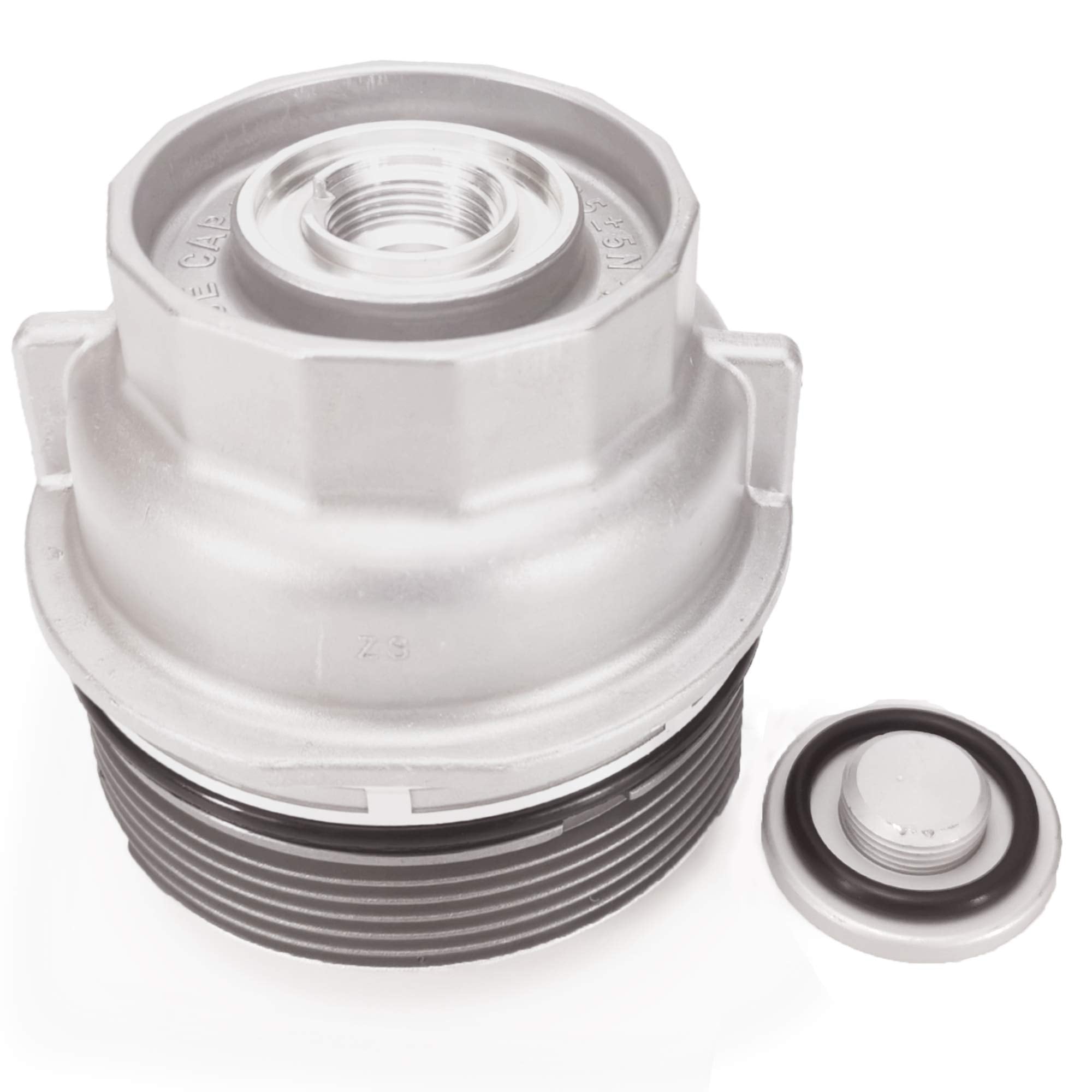 Oil Filter Housing Cap Assembly 15620-31060 For Toyota Camry Tundra RAV4 4Runner Tacoma Highlander Sienna Venza Avalon Fj Cruiser, Oil Filter Housing Cover 2010 2011 2012 2013 2014 2015 2016 2017 2018