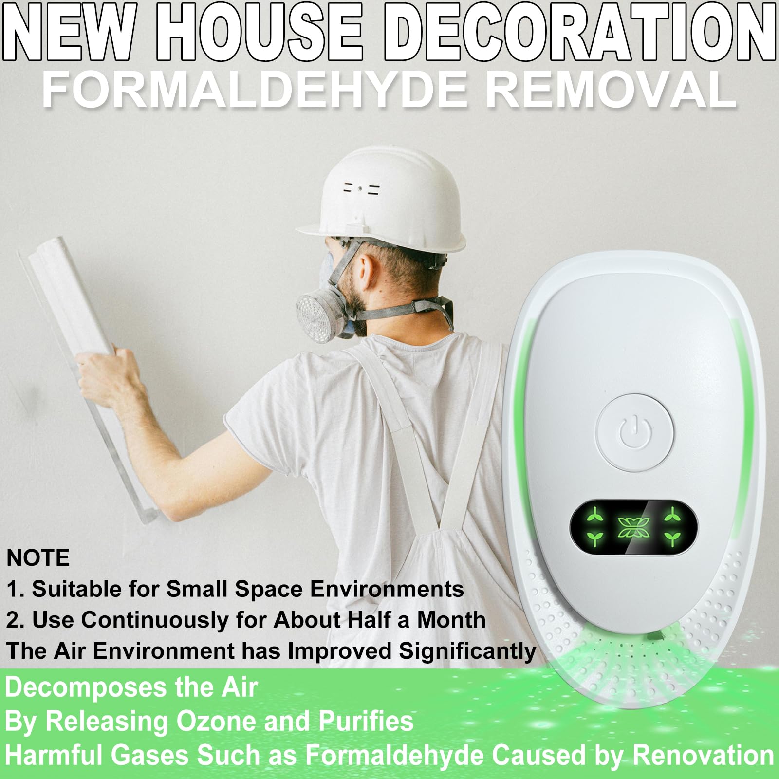 Plug In Negative Ion Air Purifiers,Air Ionizers,Negative Ion Filtration System,Quiet Mini Air Cleaner, Bedroom,Office,Basement-Portable Air Purifier Odor,Smoke,Dust,Pet Smell.4 Pack