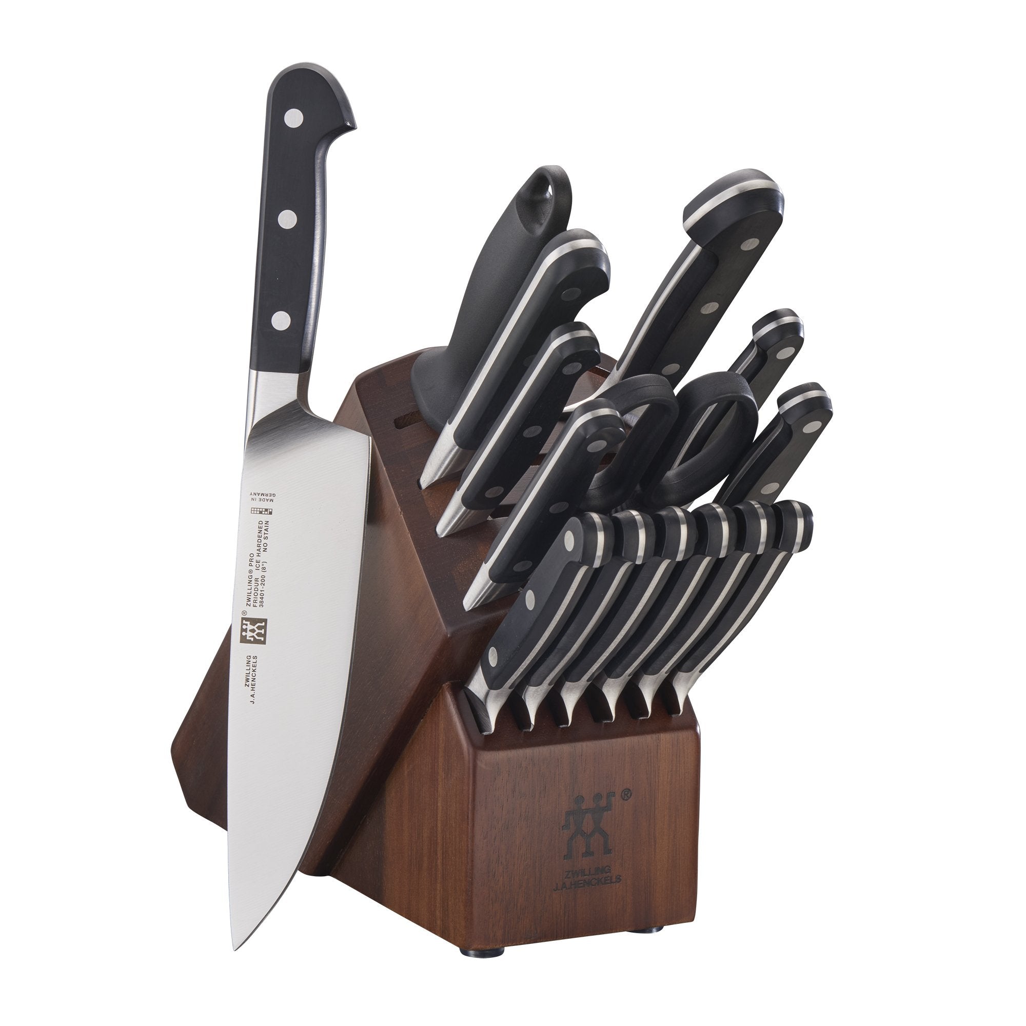 ZWILLING Pro 16-pc Knife Block Set - Acacia