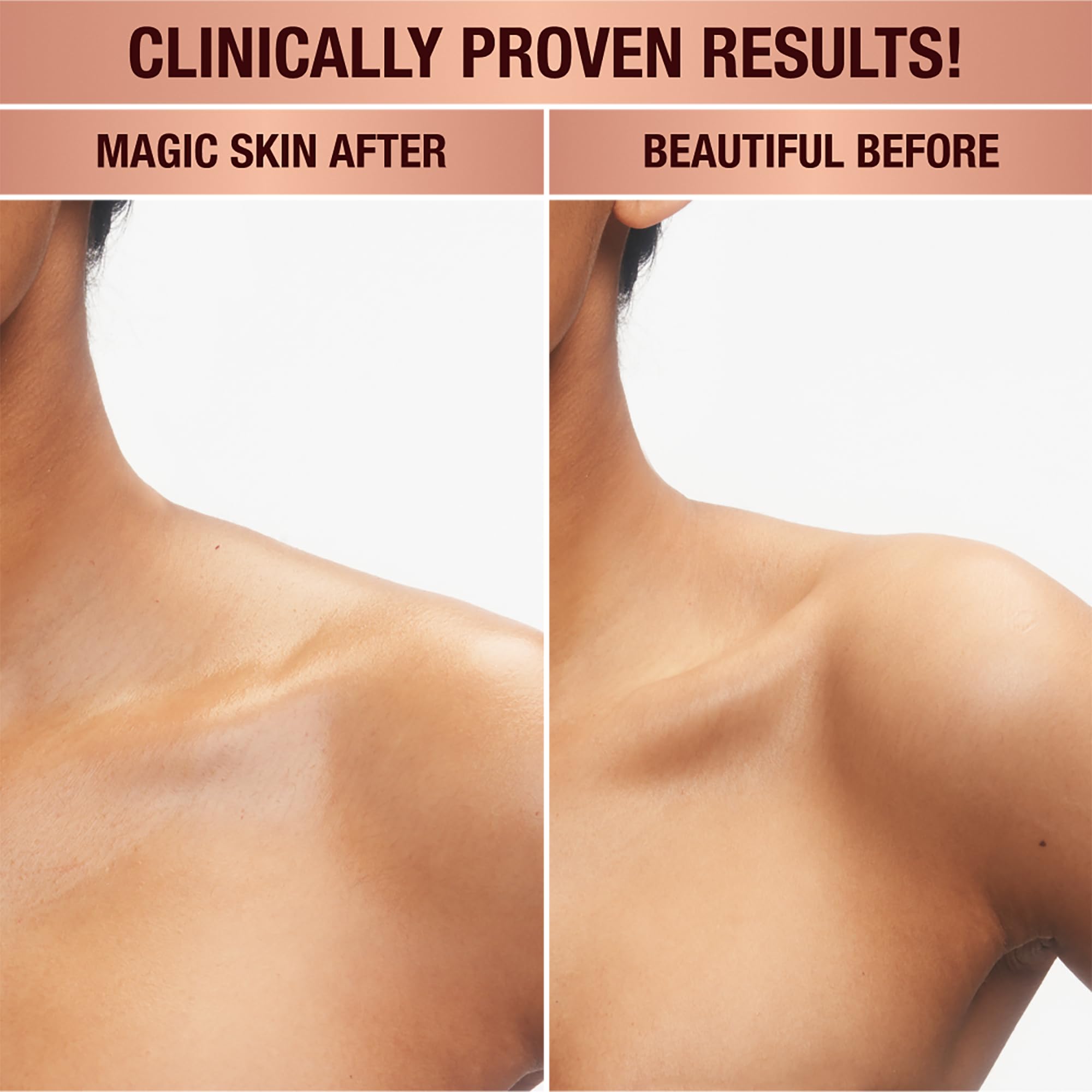 Charlotte Tilbury Magic Body Cream - Skin Tightening Cream for Body Enriched with Caffeine, Hyaluronic Acid & Shea Butter - Nourishes, Smooths & Hydrates Skin (50ml)