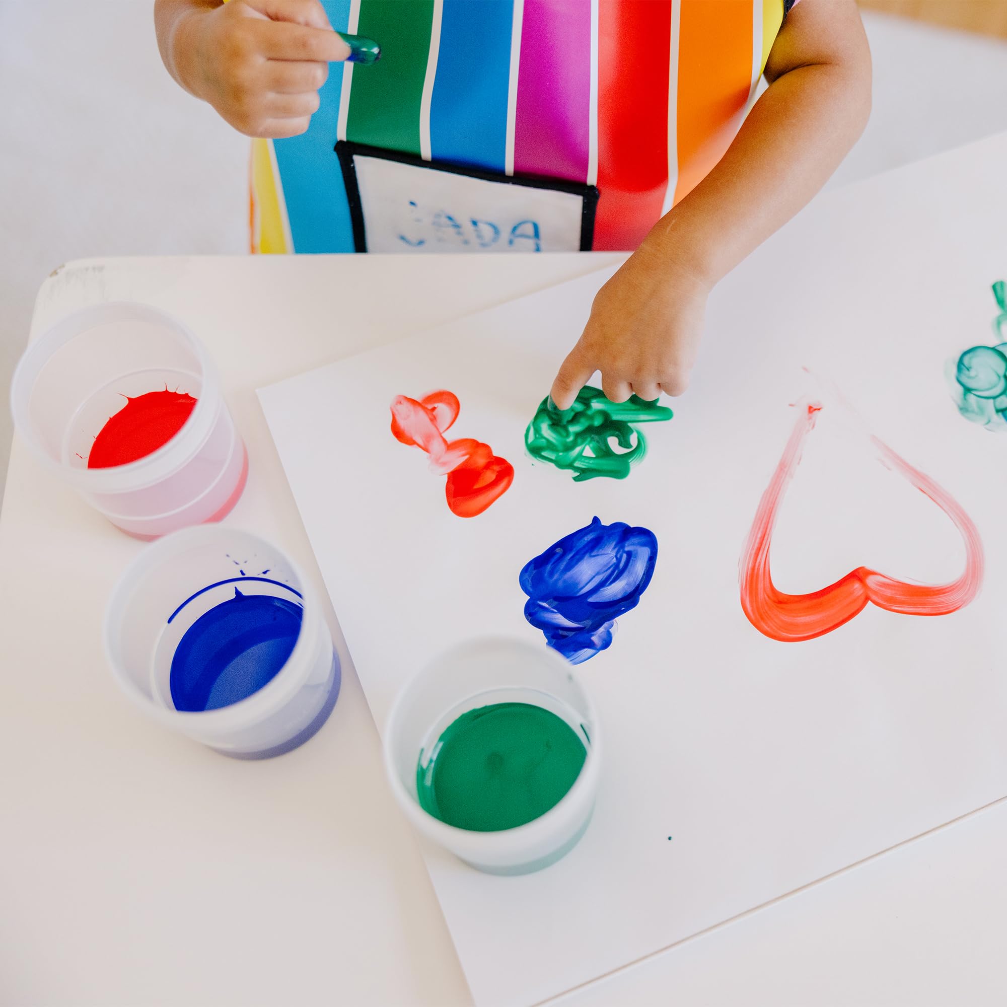Melissa & Doug Finger Paint Paper Pad (12 x 18 inches) - 50 Sheets, 2-Pack - FSC Certified