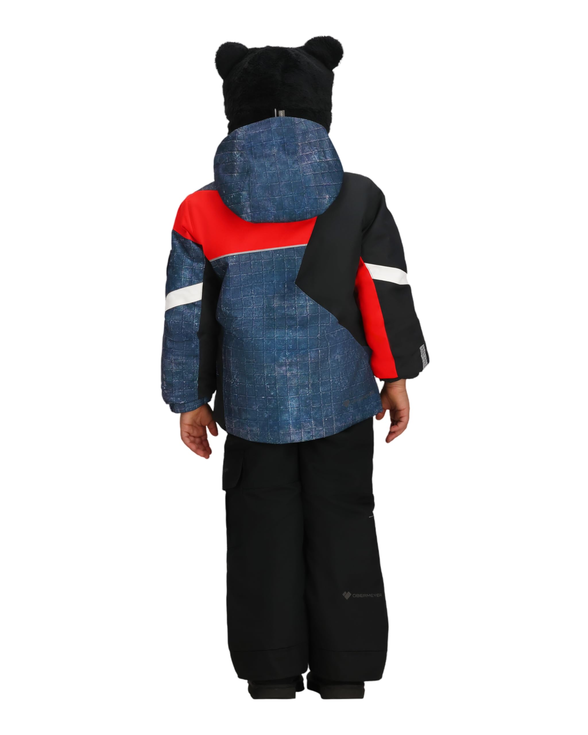 Obermeyer Orb Jacket - Kids Boys - Blue Grey Rippin - Size 8