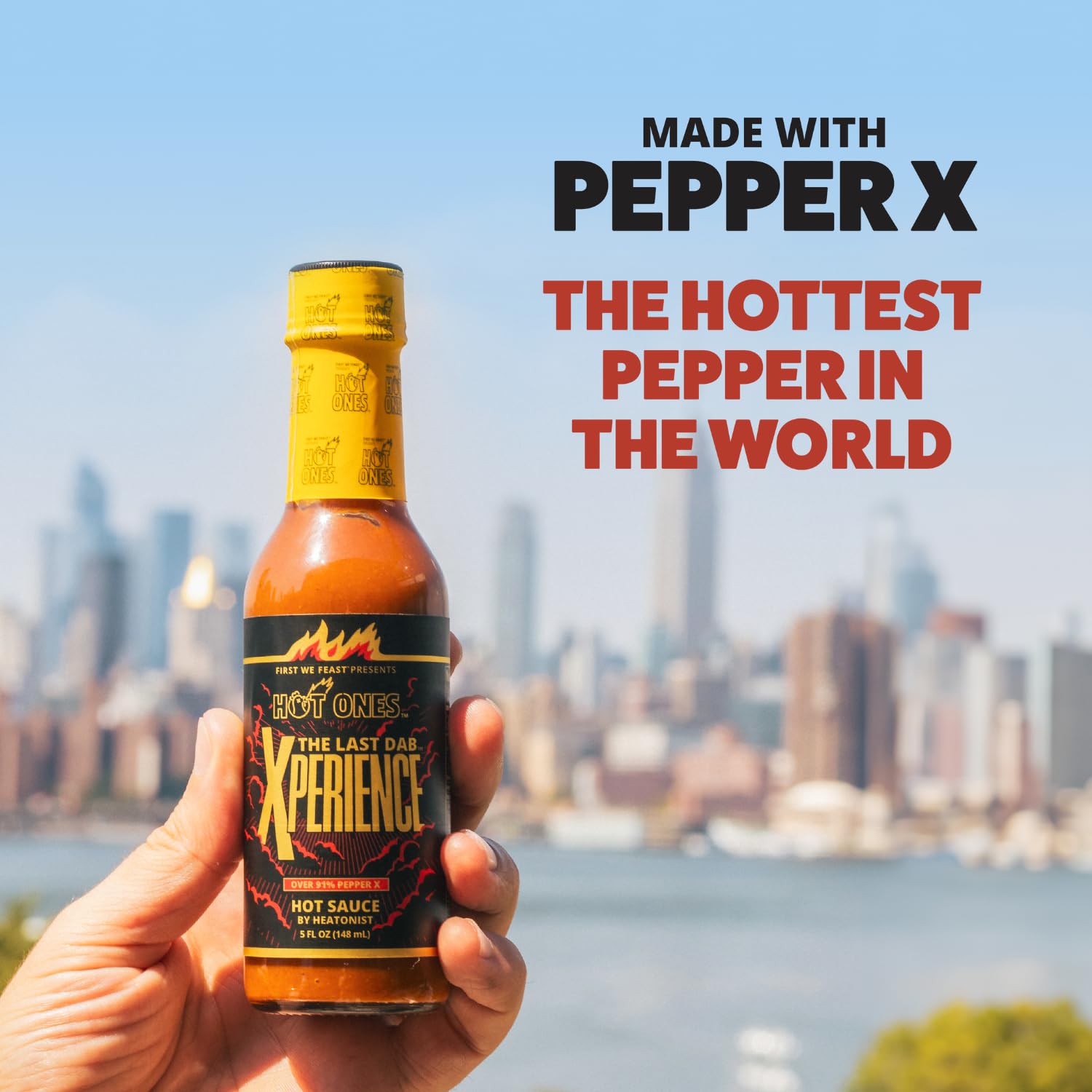 Hot Ones Hot Sauce Challenge Set - Season 25 Hot Sauce Variety Pack Made with Natural Ingredients - Unique Small Batch Sampler Gift Sets- 5 fl oz Bottles (10-Pack)