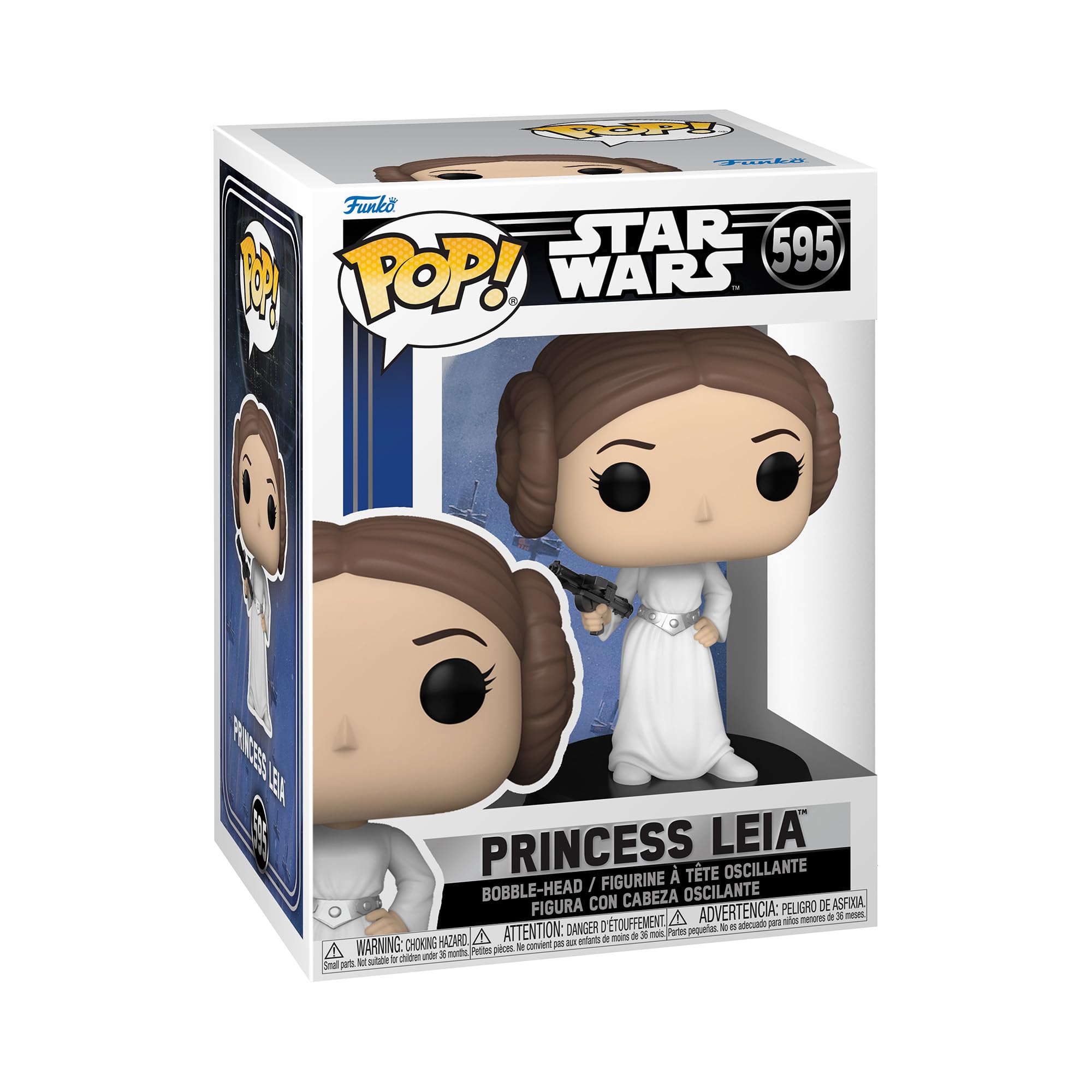 Funko Pop Star Wars: Star Wars New Classics - Princess Leia - Collectable Vinyl Figure - Gift Idea - Official Merchandise - Toys for Kids & Adults - Sci-Fi Fans - Model Figure for Collectors