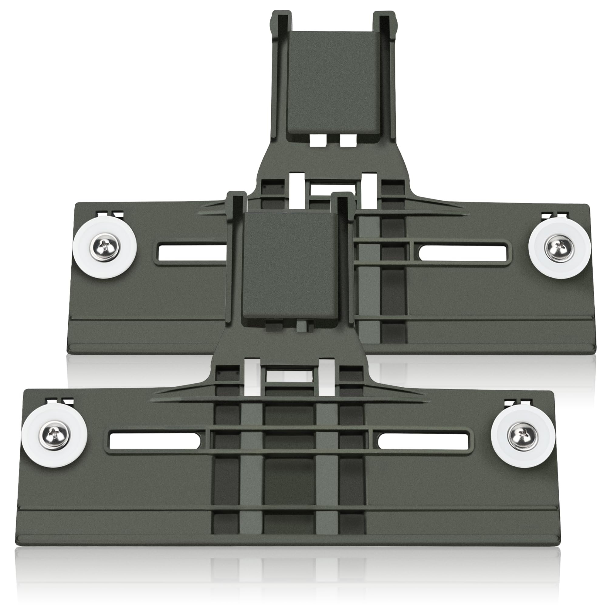 Romalon 2024 Upgraded W10350375 Dishwasher Upper Rack Adjuster Parts 1.2in Dia Wheels W10712395 AP5957560 3516330 AP595756 fit for Kenmore 665 Whirlpool Dishwasher WDT750SAHZ0 WDT730PAHZ0 2 Pack
