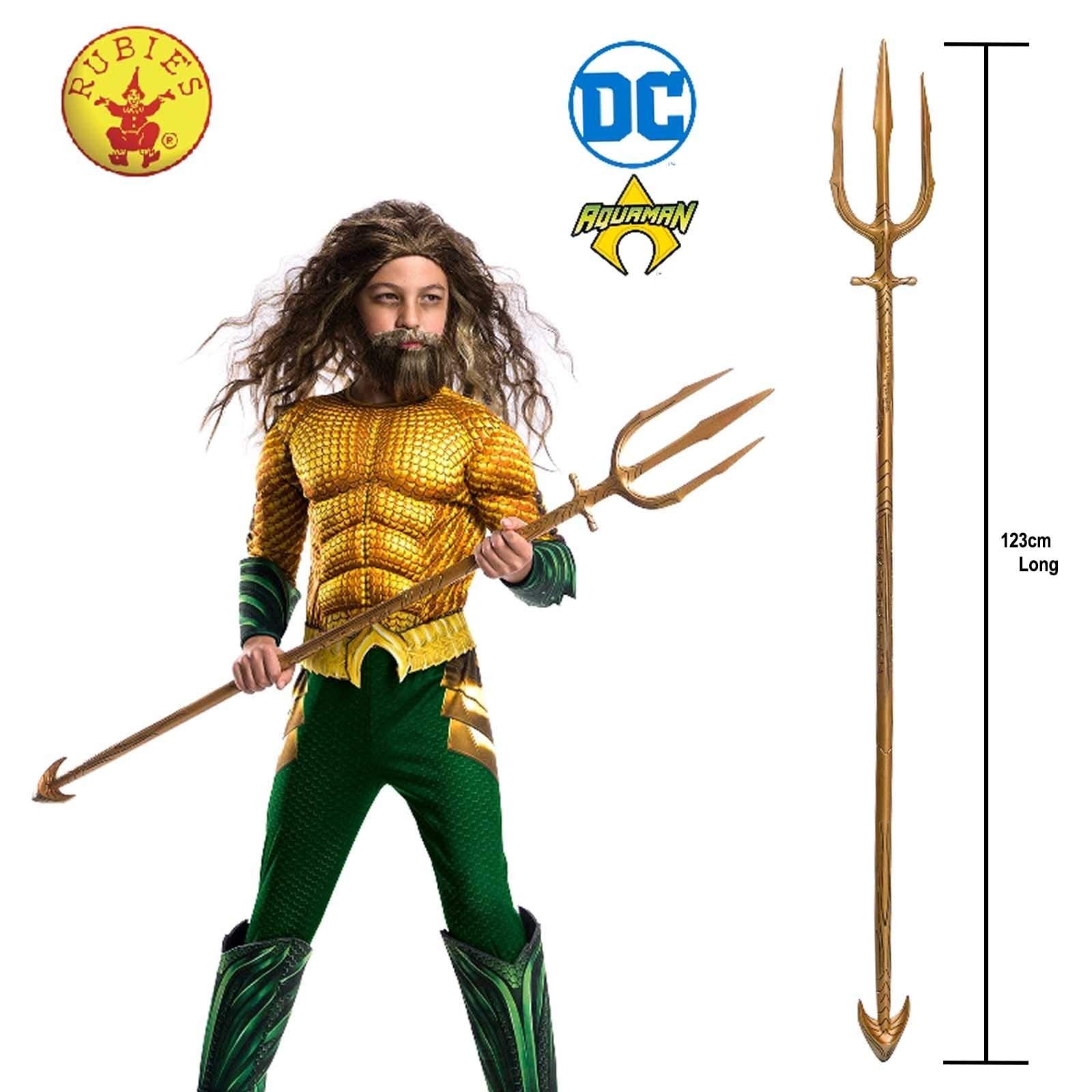 Rubies DC Aquaman and The Lost Kingdom: Aquaman Trident Costume Accessory for Kids, Boy's