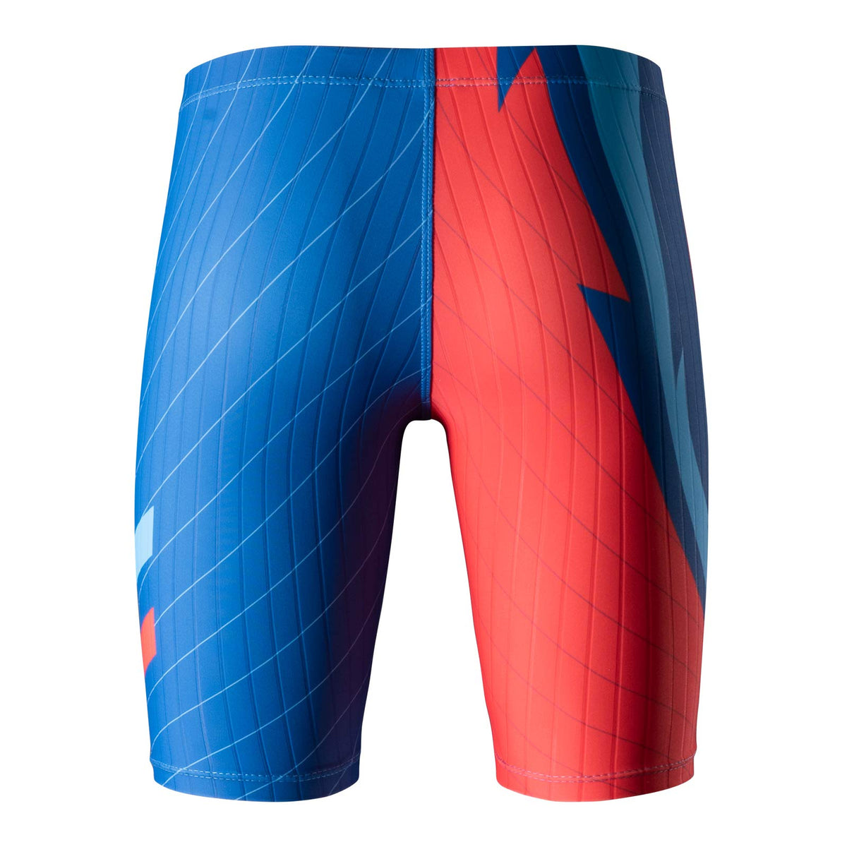 MY KILOMETRE Boys' Jammer Swimsuit with Drawstring Training Swimwear for Kids Endurance Boys Youth Swim Shorts Kids Swimsuit Red