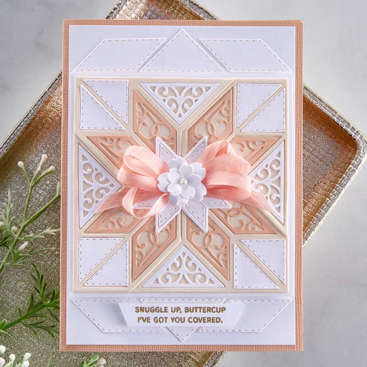 SPELLBINDERS PAPERCRAFTS, INC Spellbinders Etched Dies by Becca Feeken-Filigree Eight Point Star, ONE