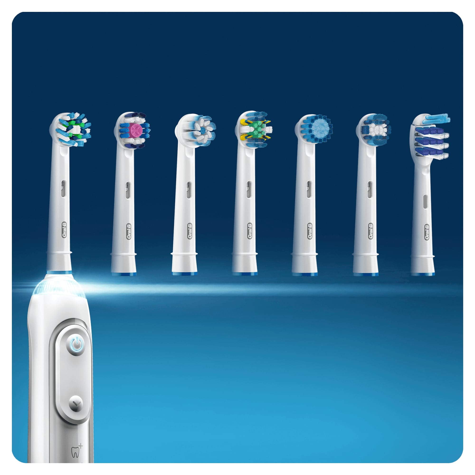 Oral-B CrossAction Toothbrush Heads - 16 Degree Bristles for Superior Cleaning